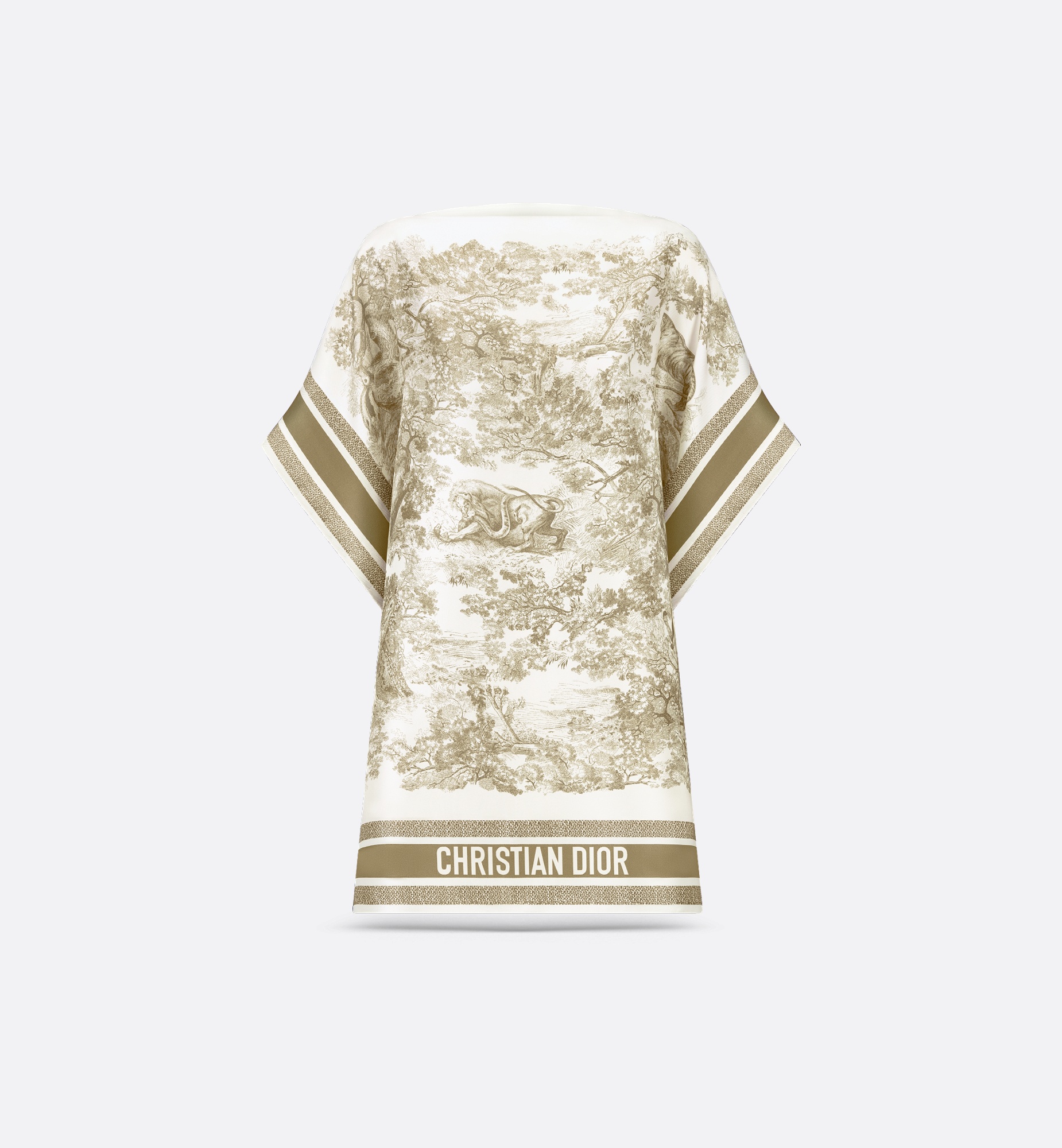 Dioriviera Toile de Jouy Sauvage Dior Silk Top - 1