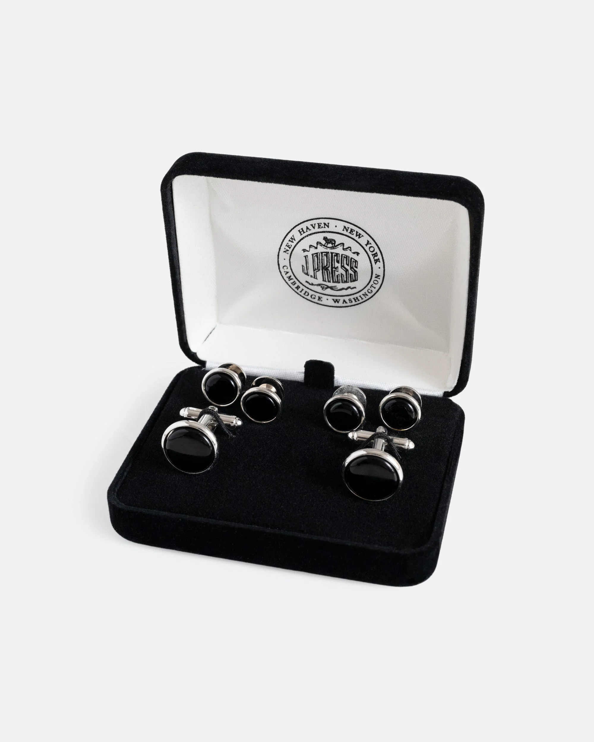 ONYX CUFFLINK AND STUD SET - 1