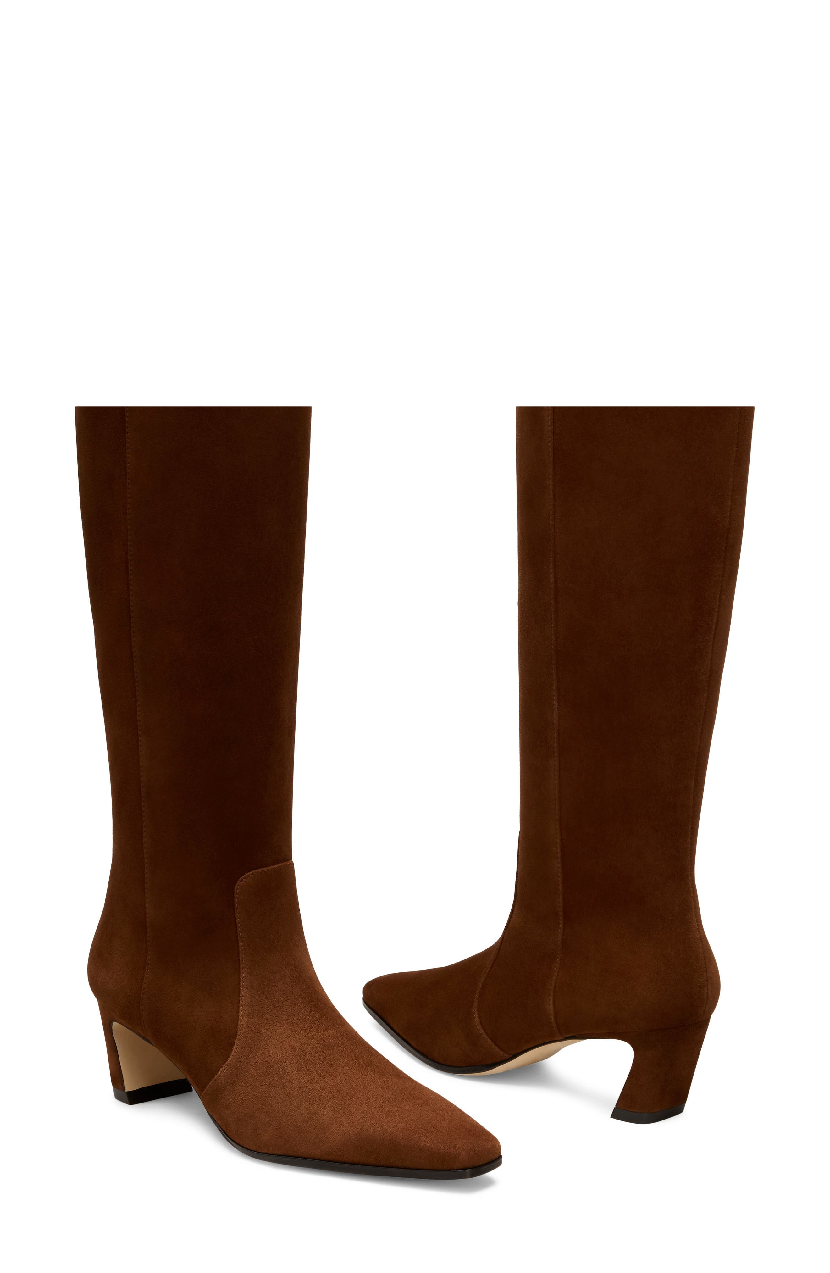 Stuart Weitzman Stassi Boot 50 in Deep Coffee at Nordstrom - 4