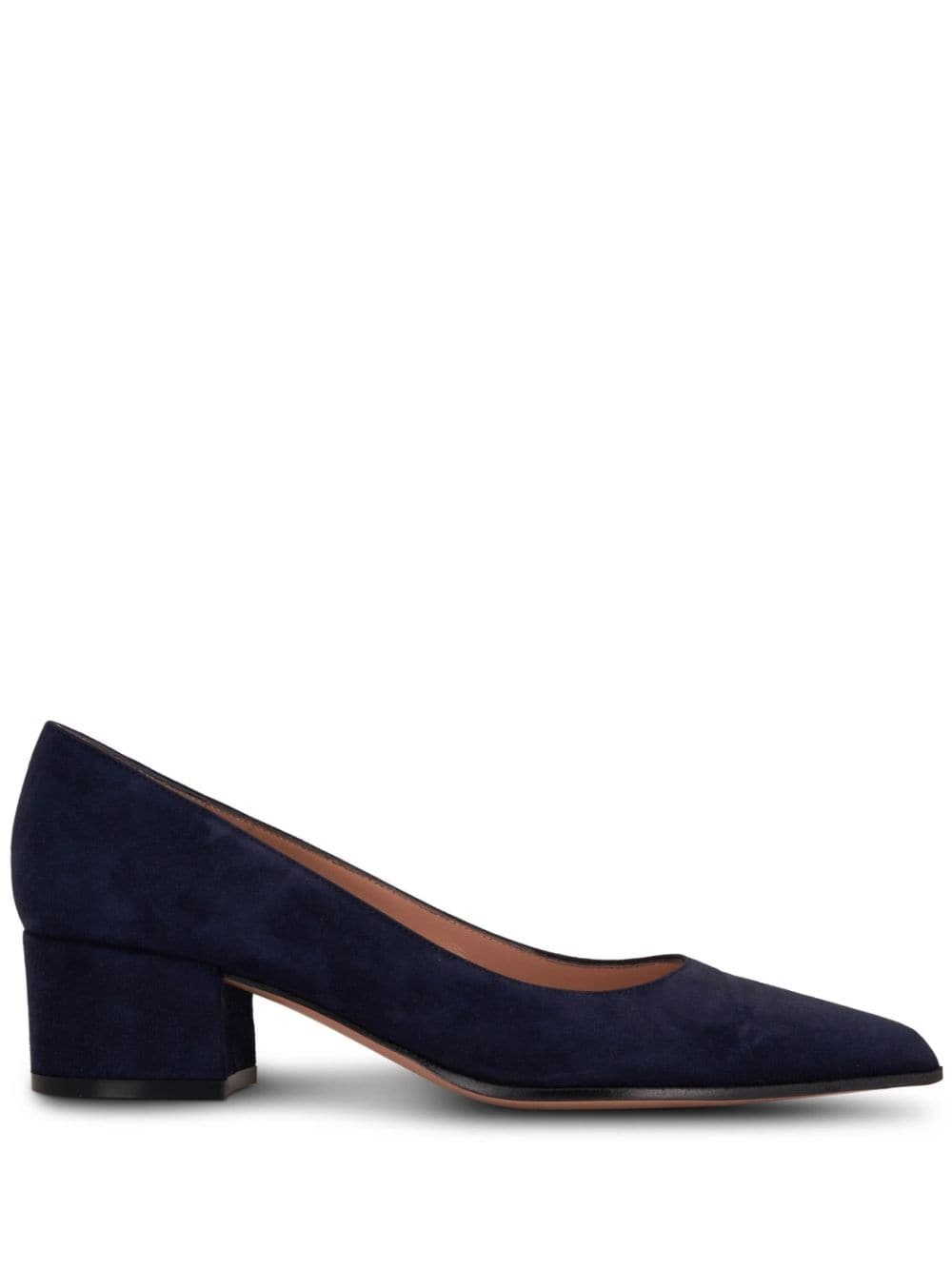 Piper 50mm suede pumps - 1