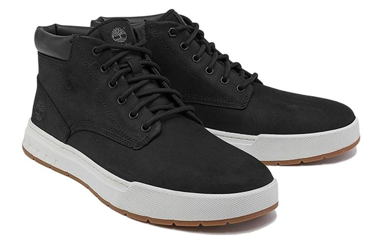 Timberland Maple Grove Leather Chukka Boot 'Black Nubuck' A5PSGM015 - 3