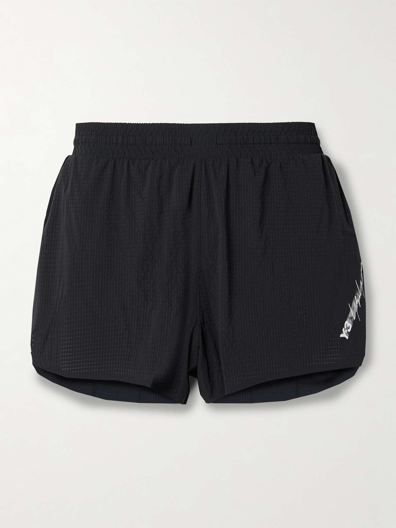 + Y-3 printed ripstop shorts - 1
