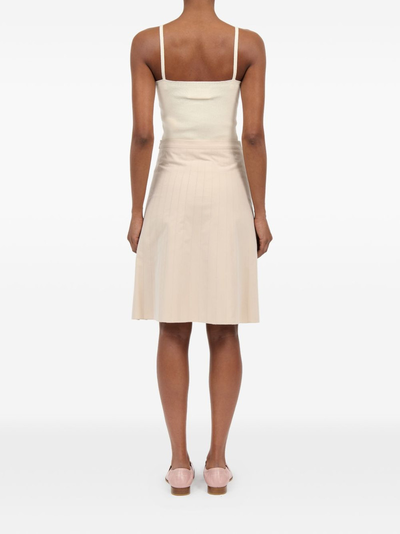 pleated poplin skirt 5