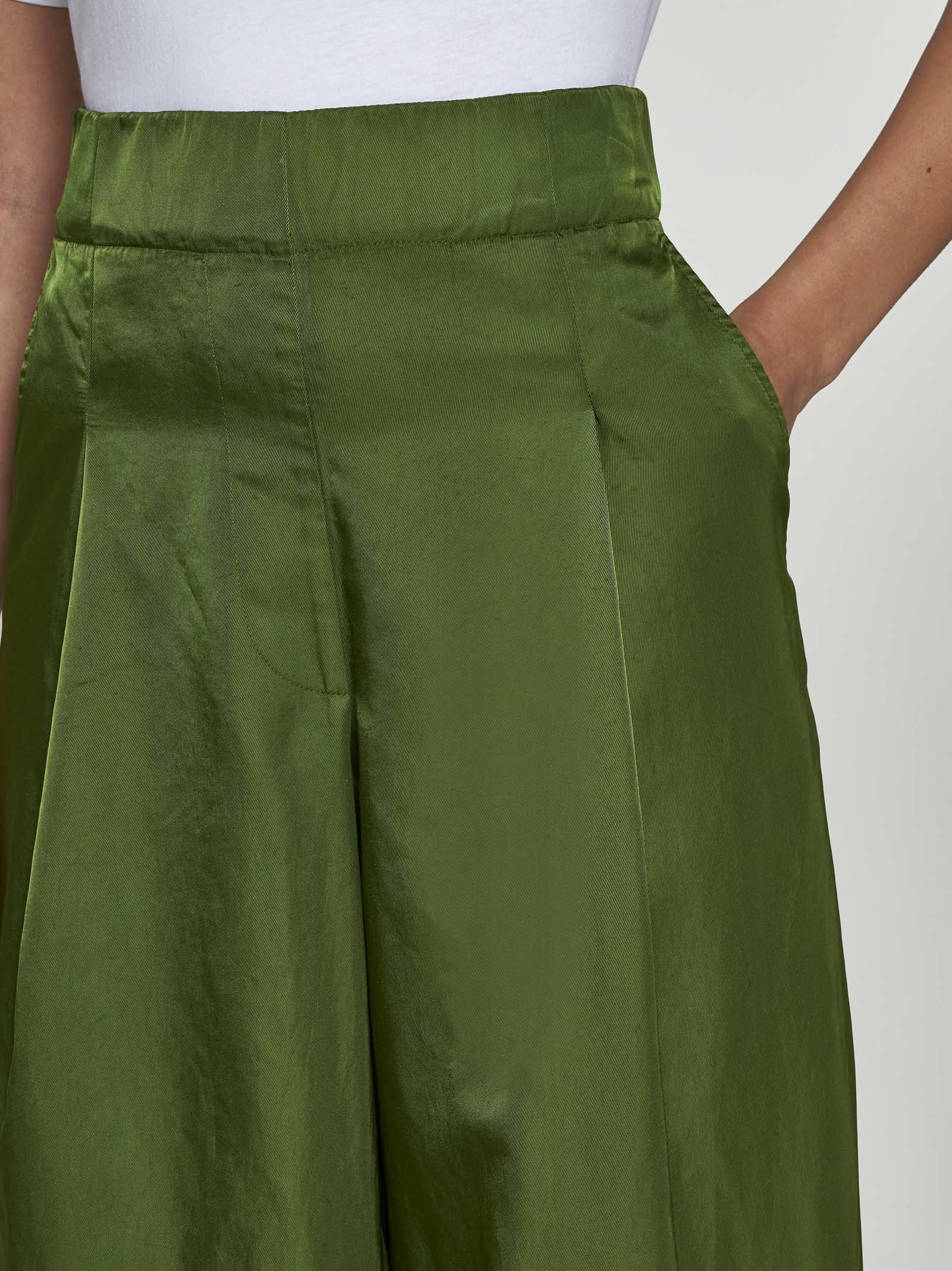 Nylon palazzo trousers - 5