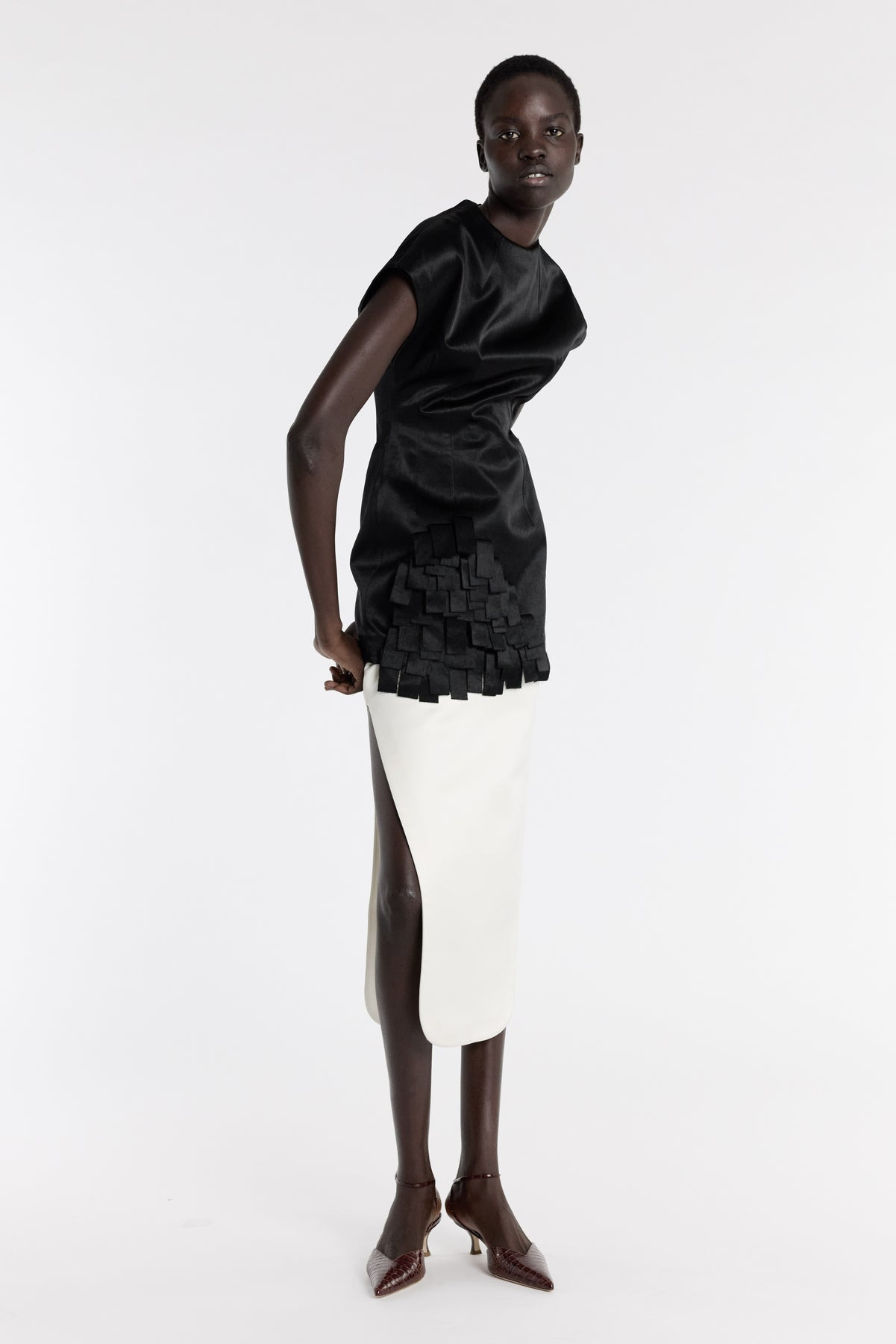 SLIT SKIRT IVORY - 8