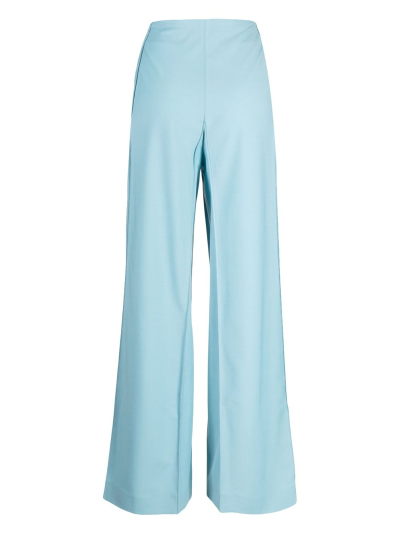 BEVZA high-waisted wide-leg trousers outlook