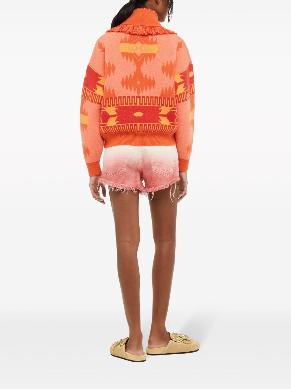 Icon jacquard cardigan - 4