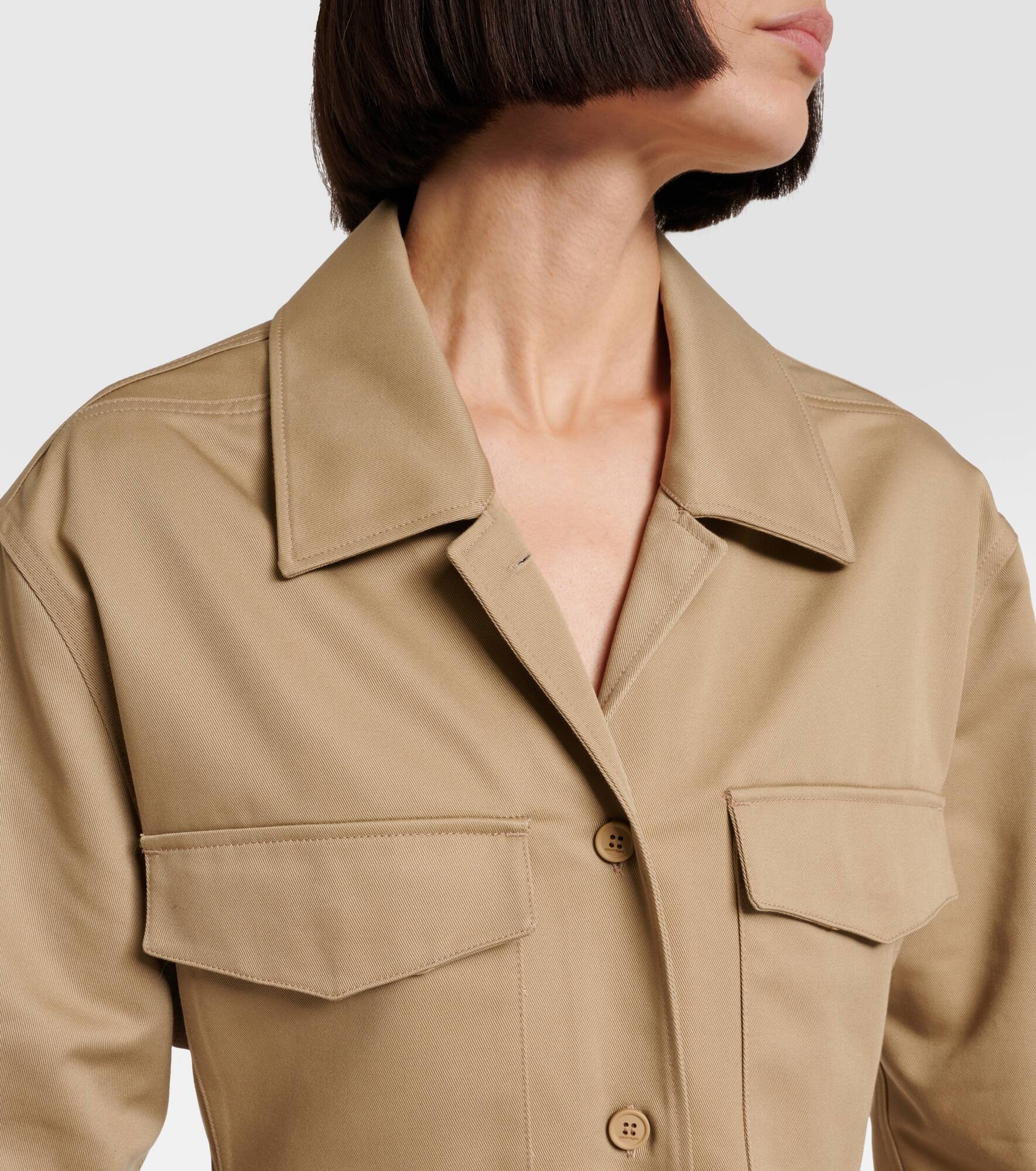 Gabardine shirt - 4