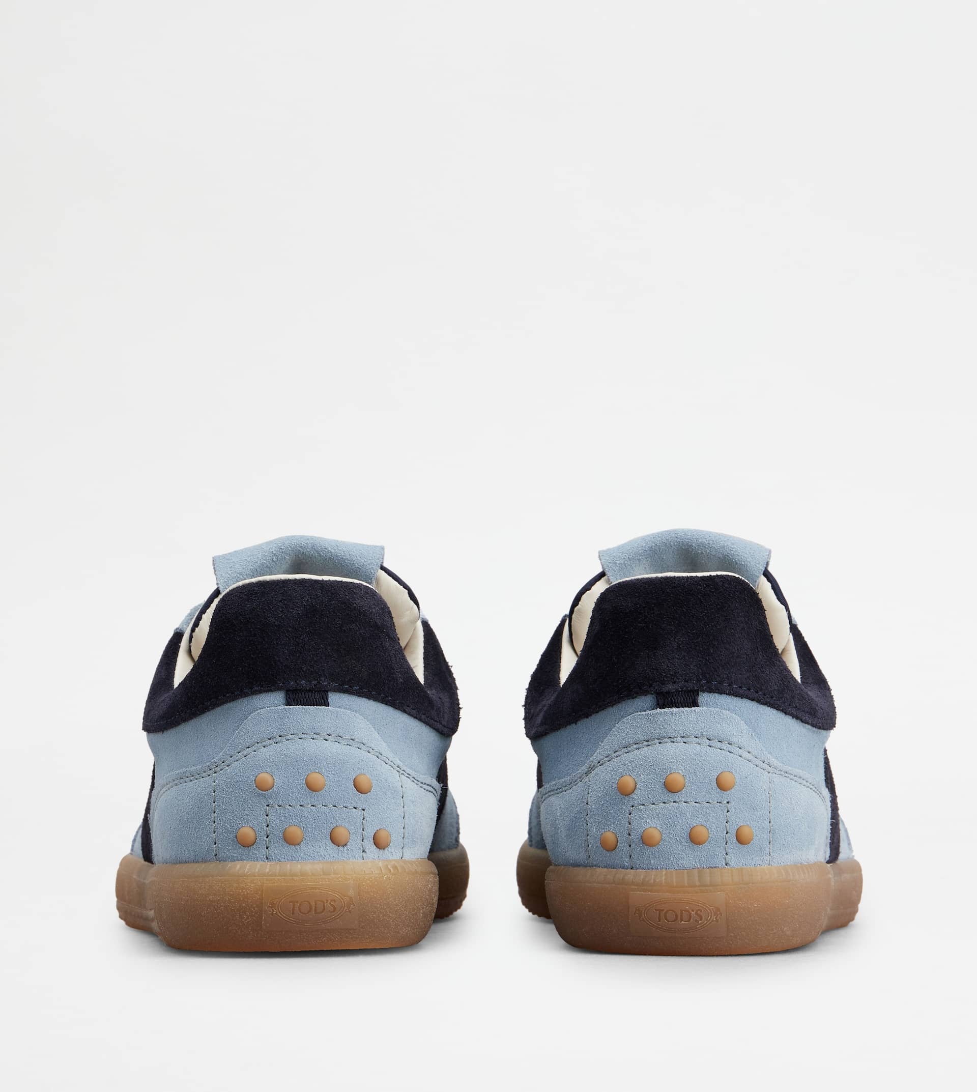 TOD'S TABS SNEAKERS IN SUEDE - LIGHT BLUE, BLUE - 2