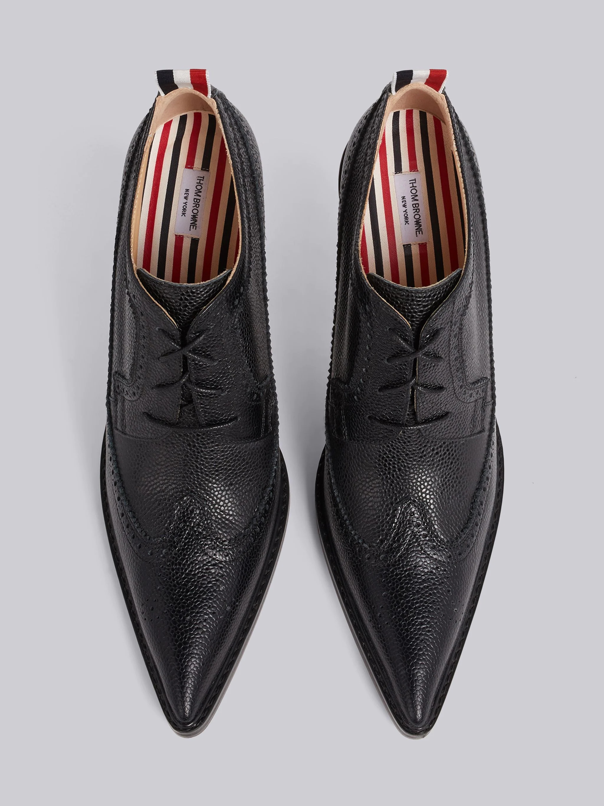 Curved Heel Longwing Brogue - 4