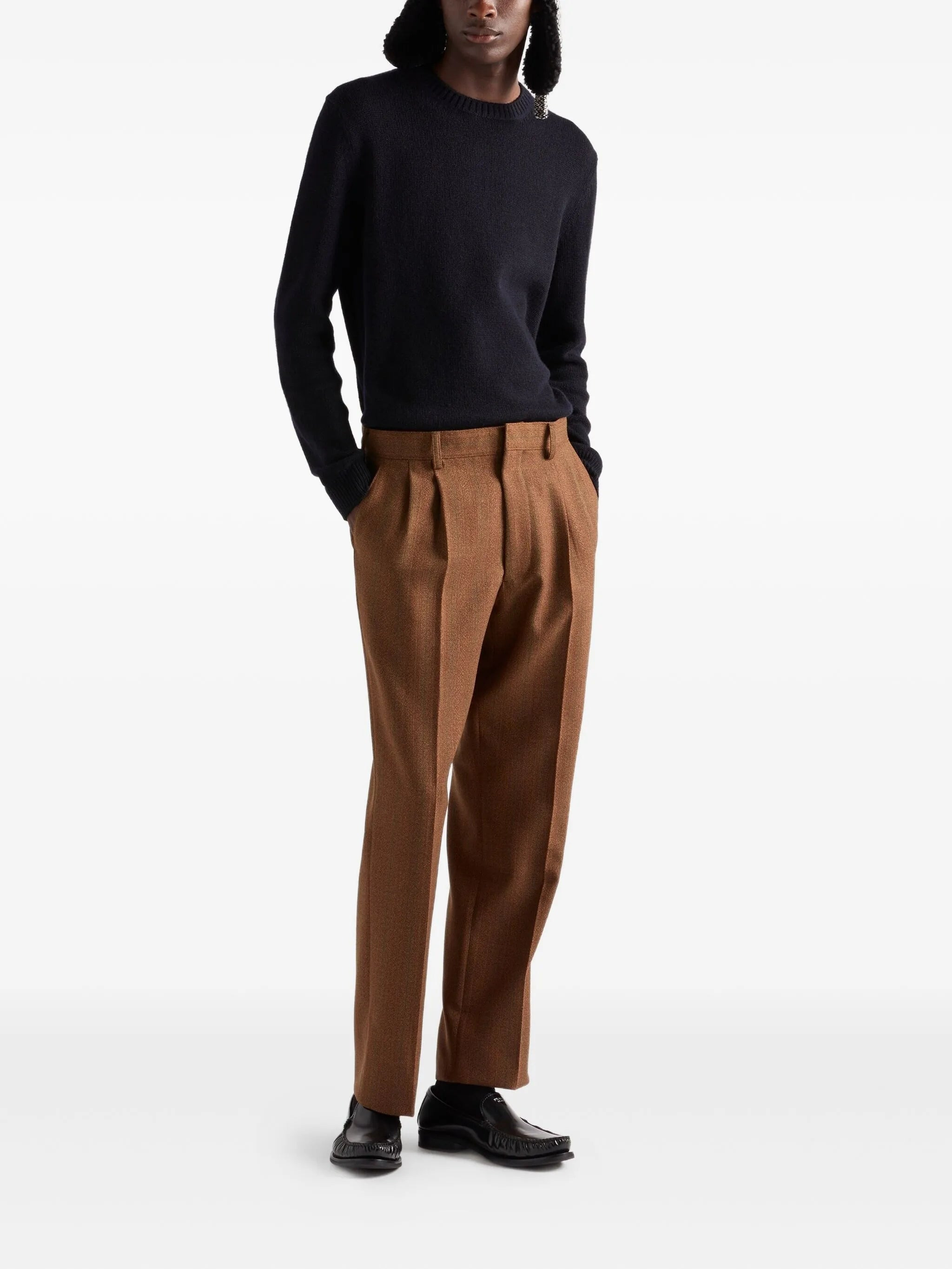 Prada Triangle-logo Cashmere Sweater - 3