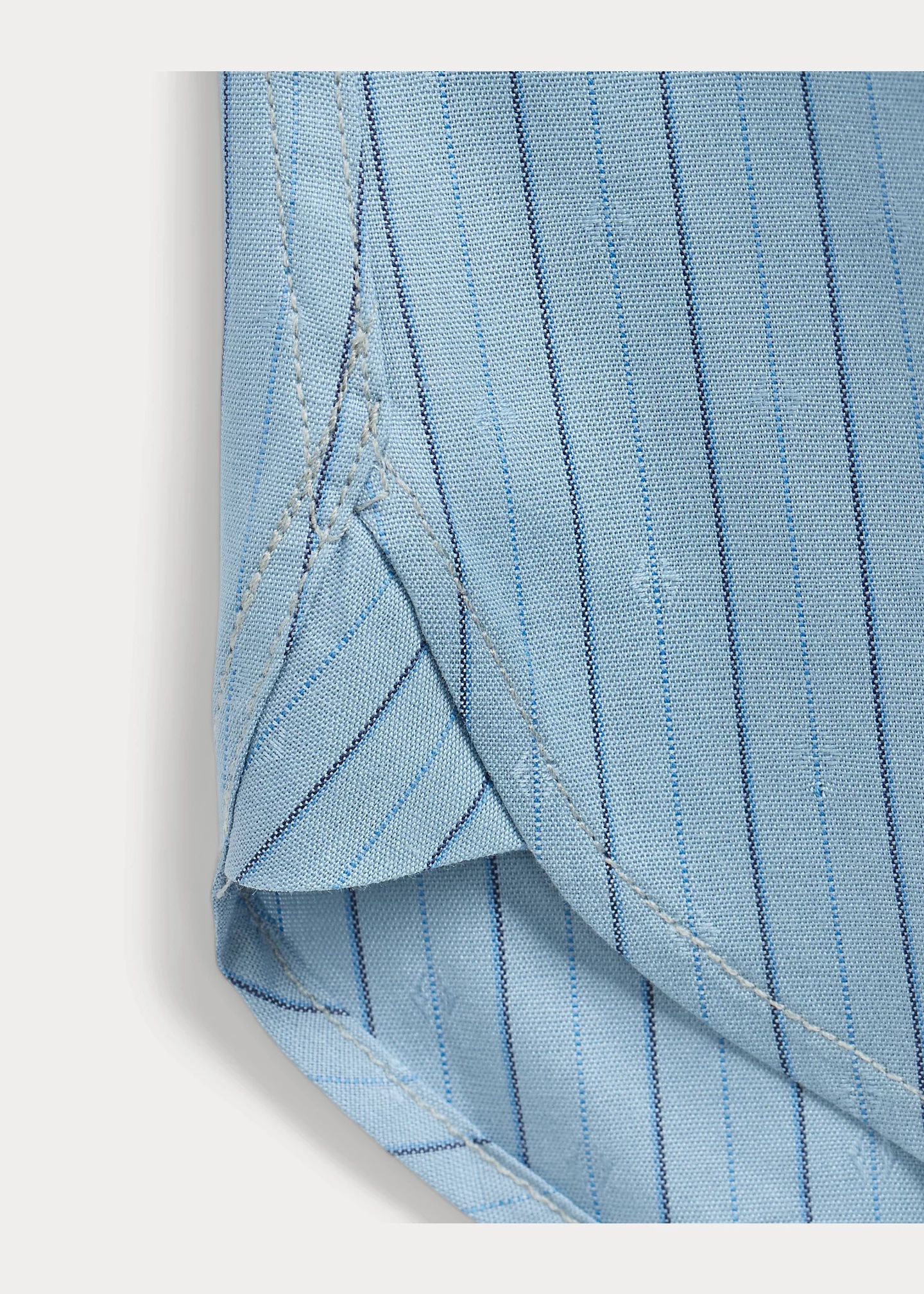 Slim Fit Striped Dobby Shirt - 7