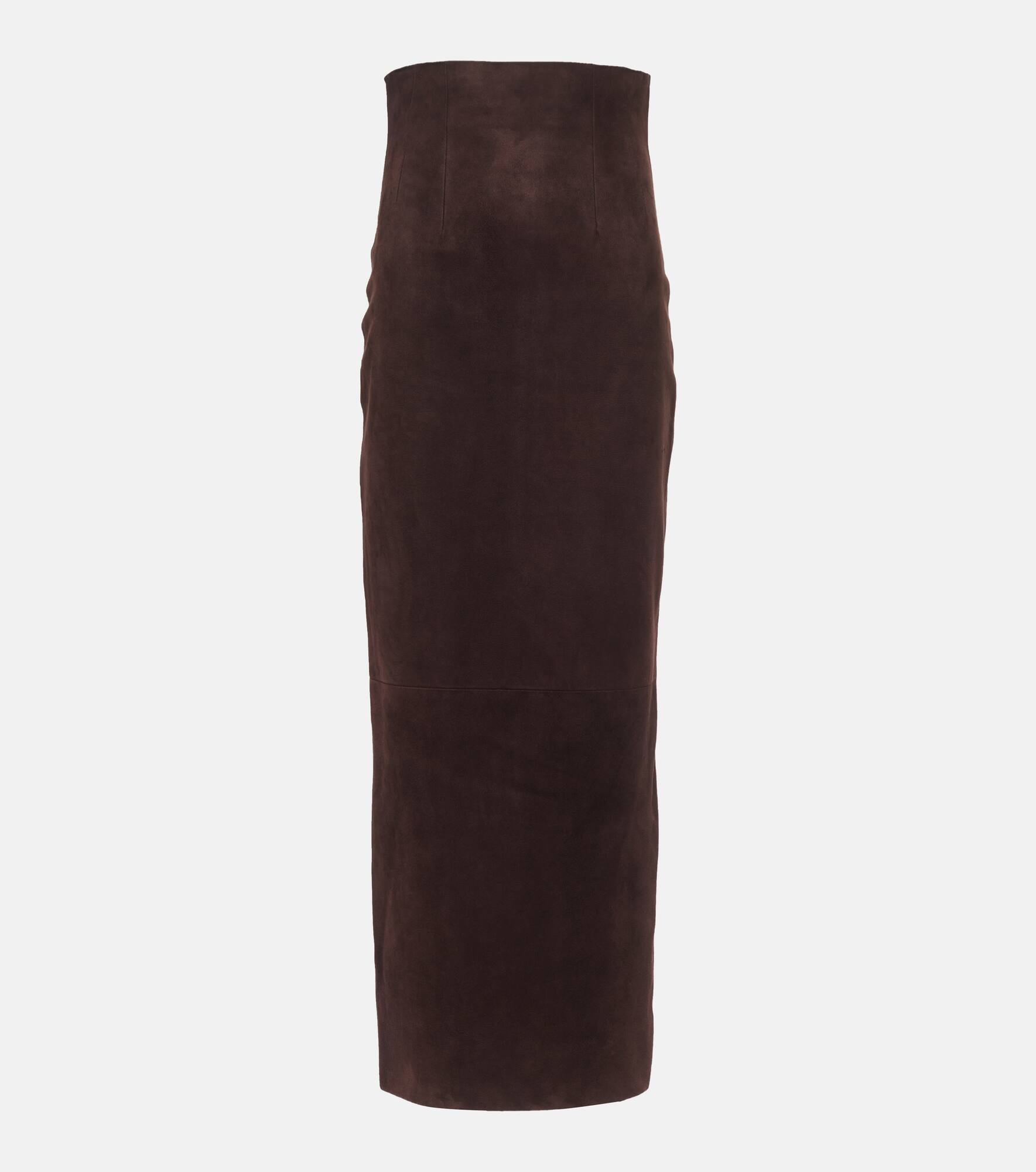 Loxley suede pencil skirt - 1