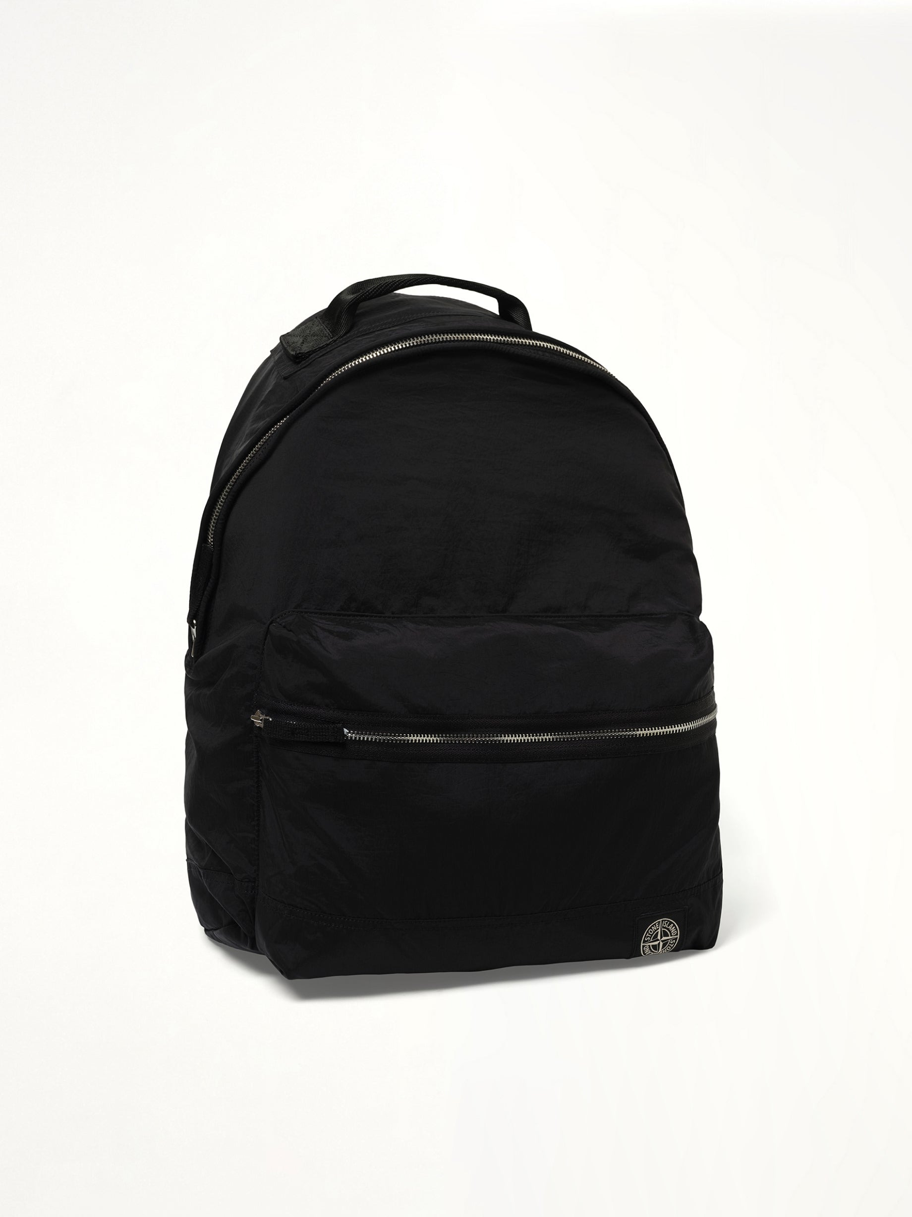 920001 Coated Nylon Backpack in Black - 2