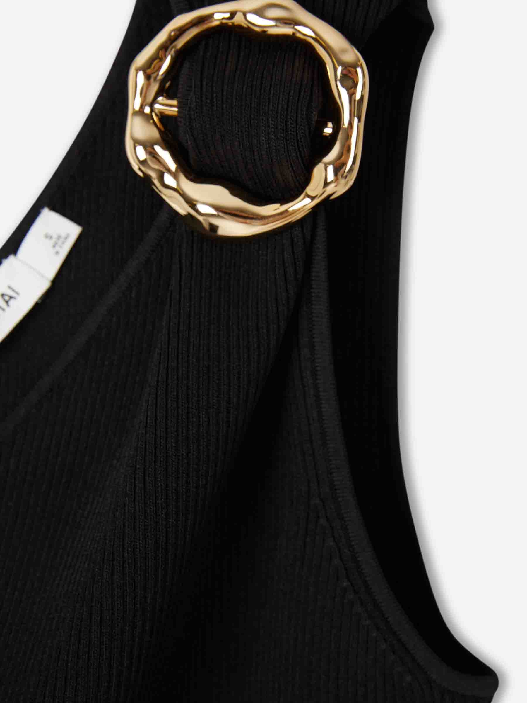 ASYMMETRICAL RIBBED TOP - 3