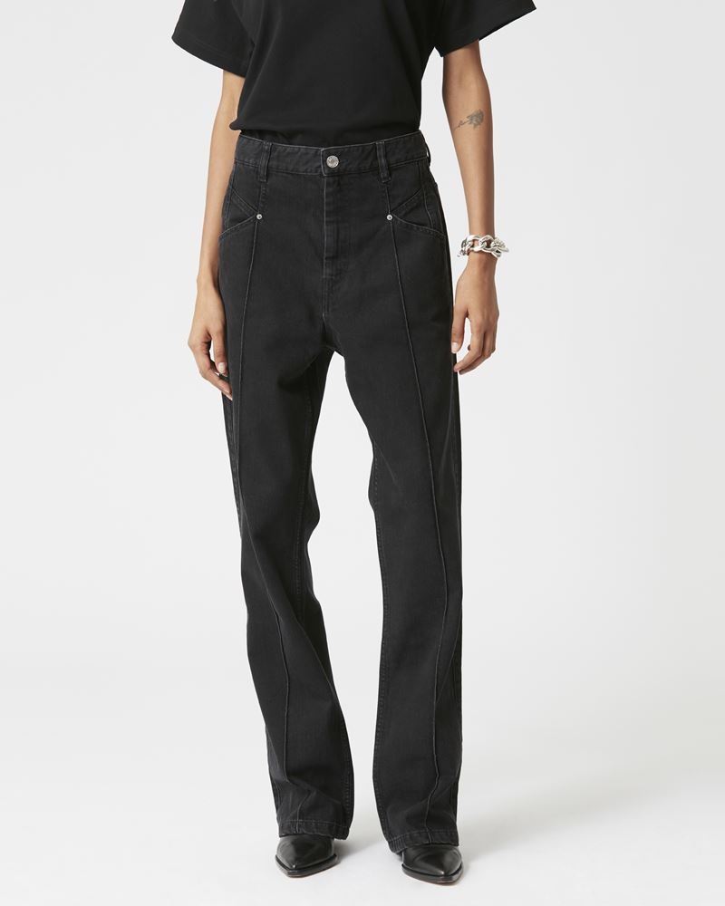 ISABEL MARANT MEZIA PANT - Black