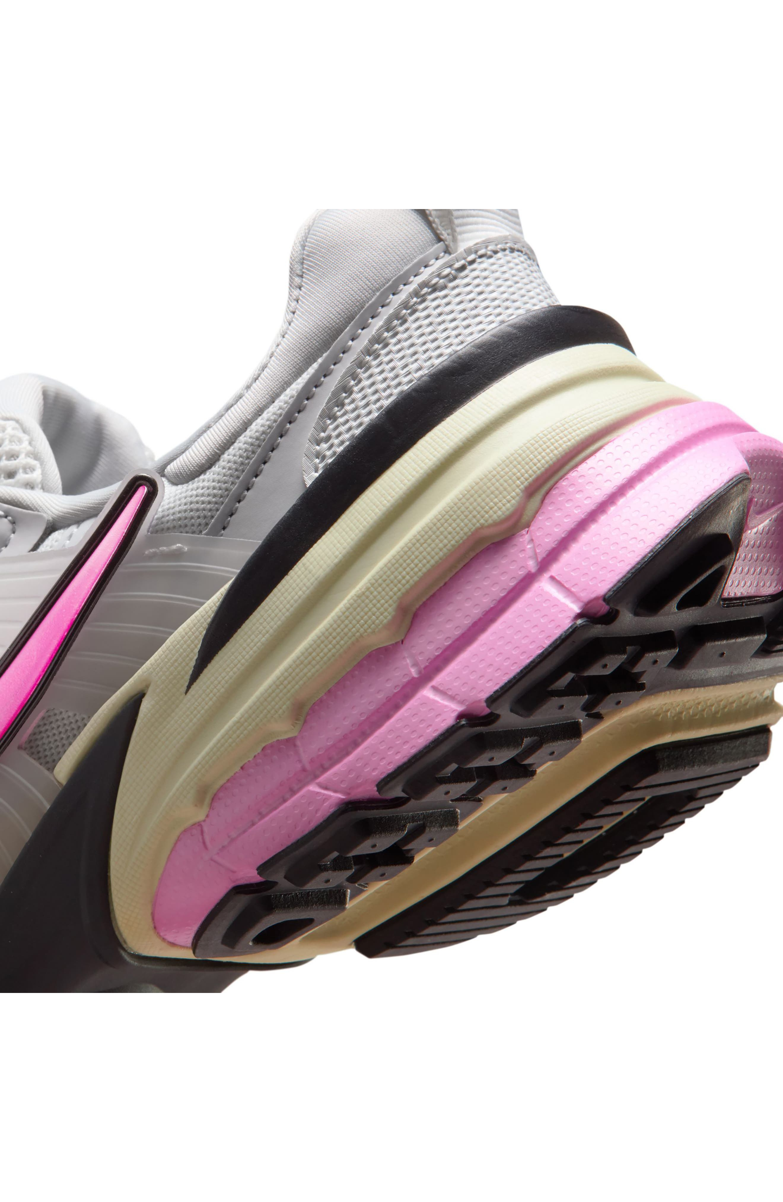 Nike V2K Run Sneaker in Summit White/Pink Spell/Grey at Nordstrom - 7
