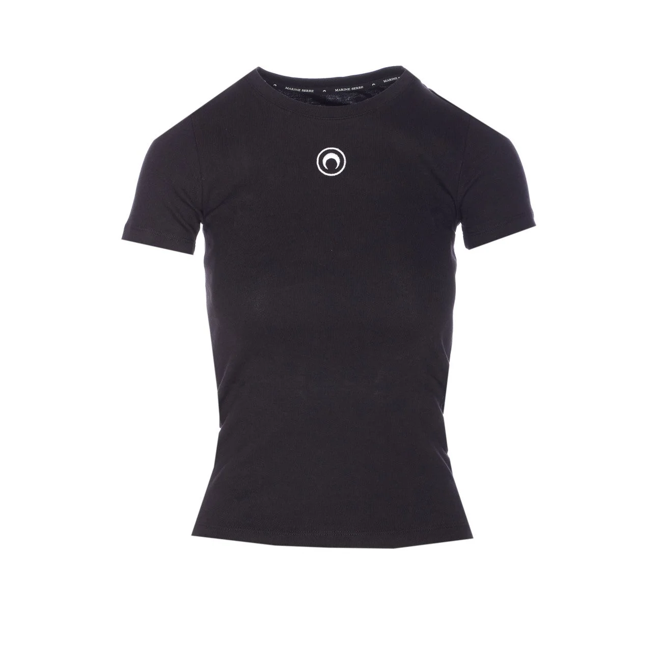Marine Serre Women Moon Logo Baby Fit T-Shirt - 1