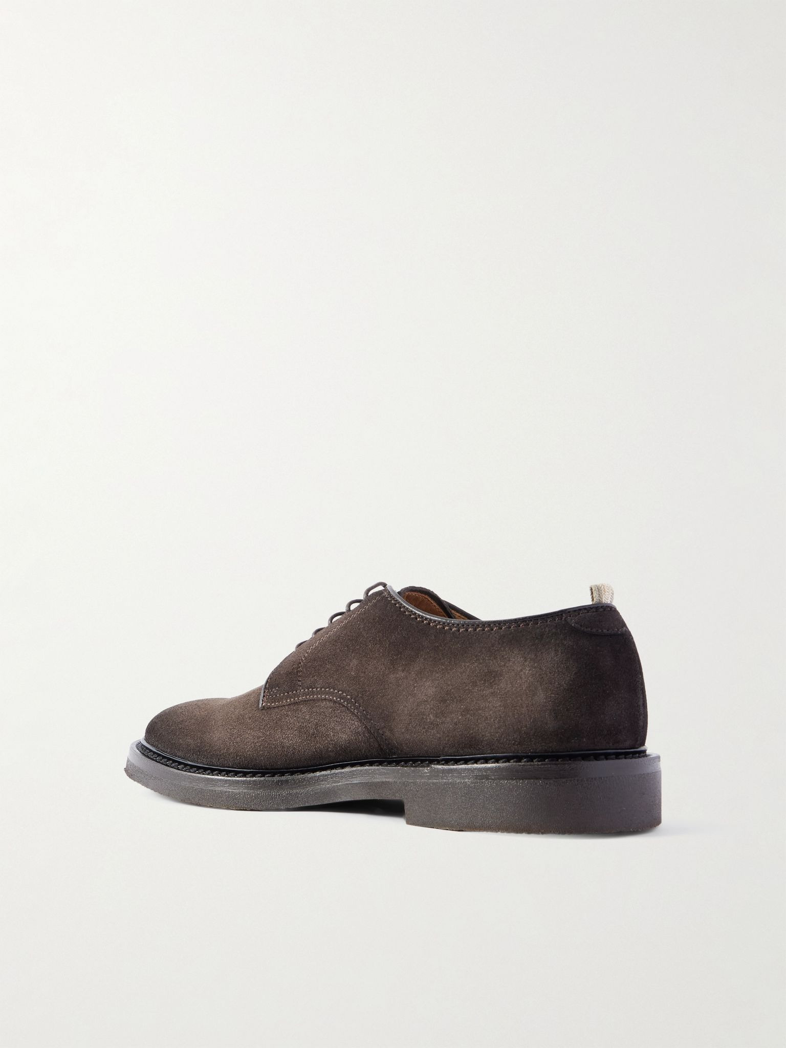 Hopkins Flexi 208 Suede Derby Shoes Dark brown - 4