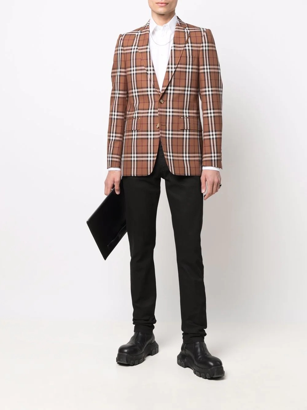 Vintage Check blazer - 2