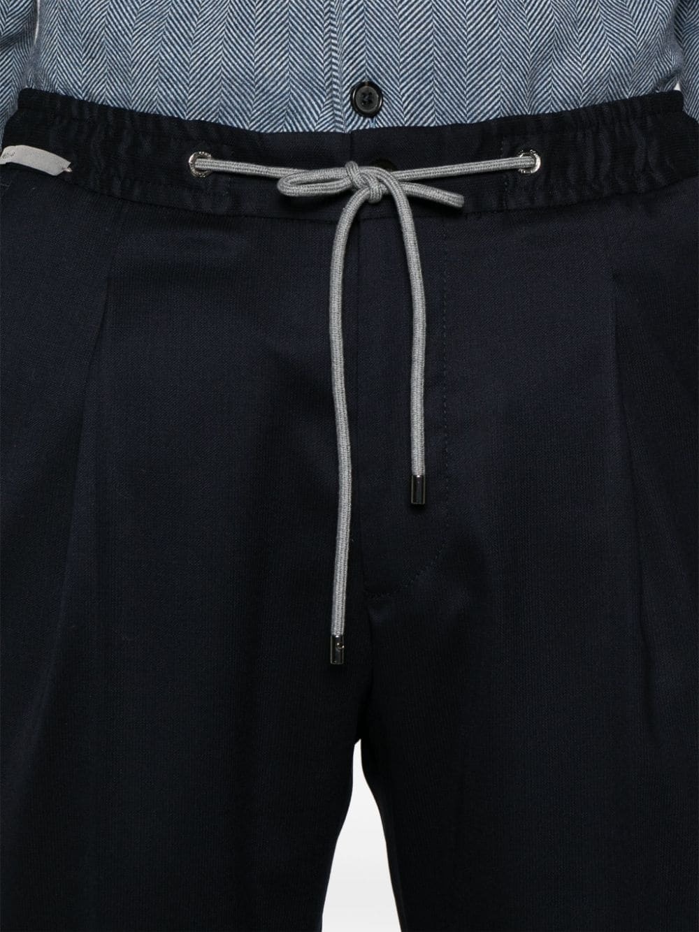 mid-rise tailored trousers - 5