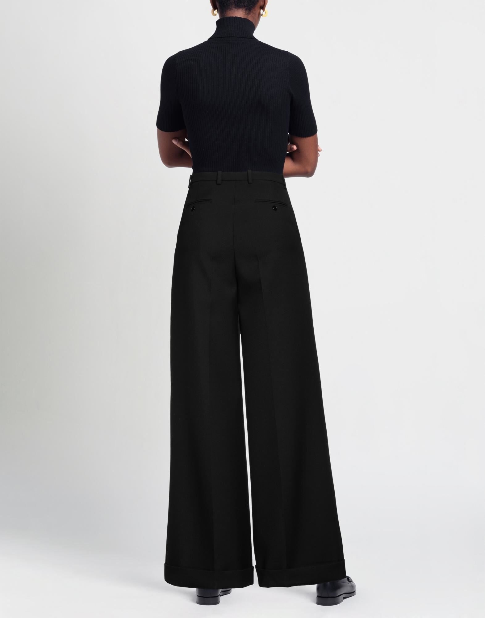 Black Women's Casual Pants - 3