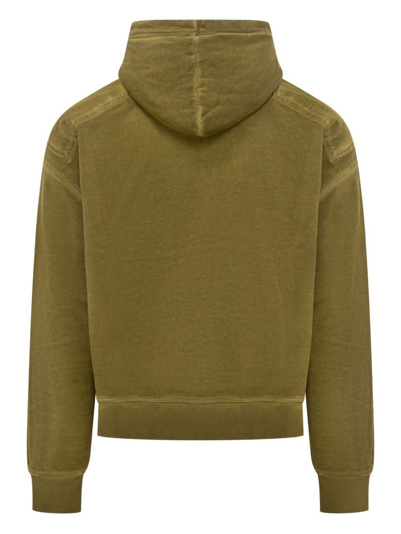 Cypro shoulder-detail hoodie 3