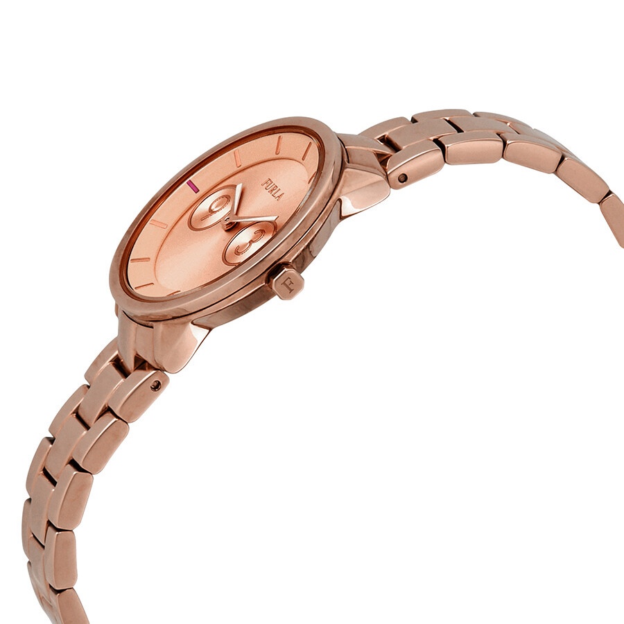 Furla Metropolis Rose Gold Dial Ladies Watch R4253102518 - 2