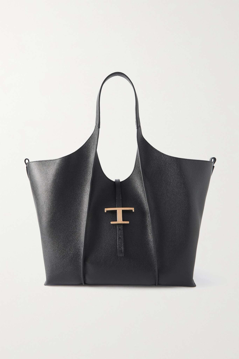 T Timeless medium leather shoulder bag - 1