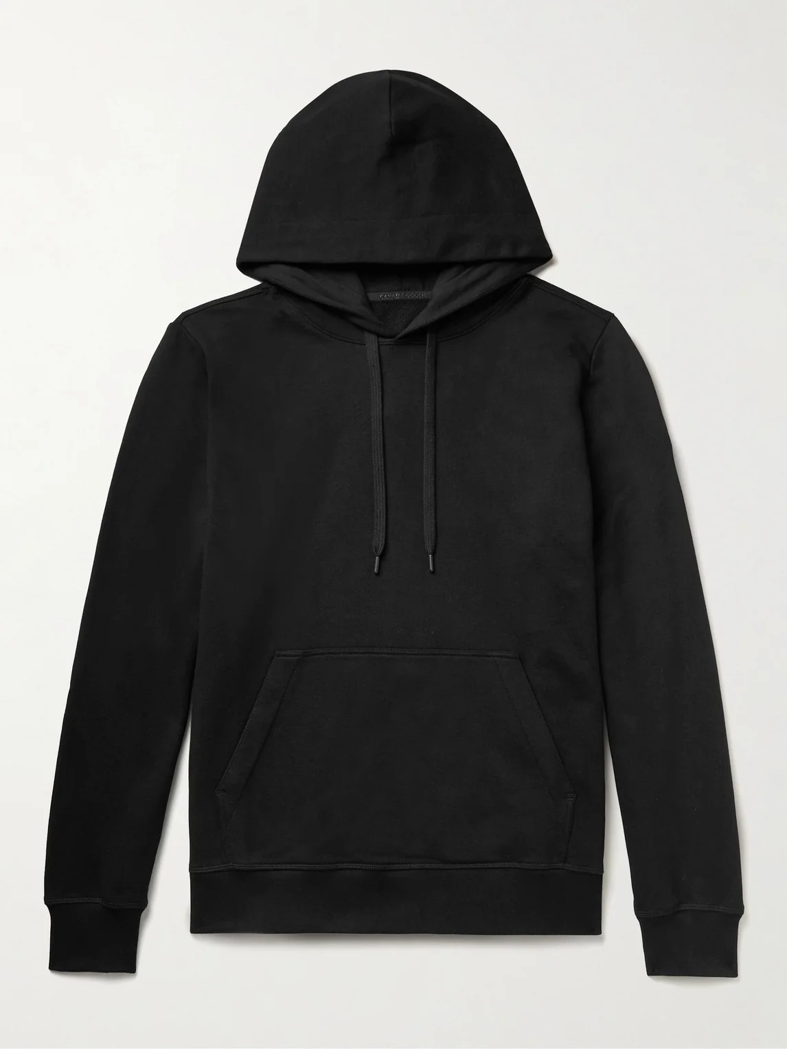 Huron Logo-Appliquéd Organic Cotton-Jersey Hoodie - 1