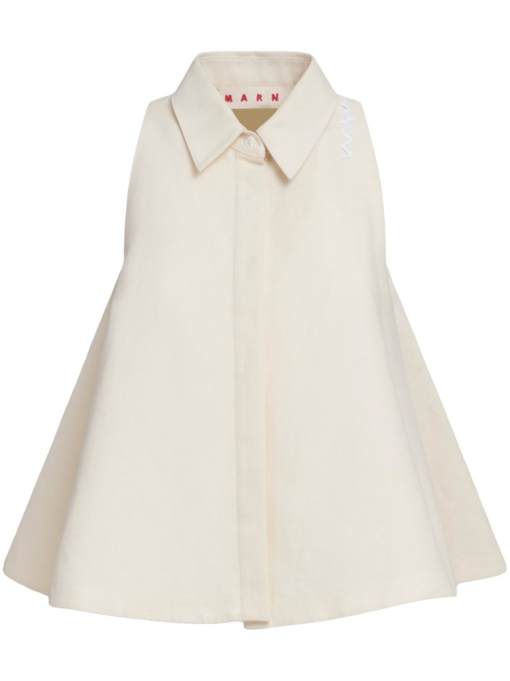 buttoned cotton shirt - 1
