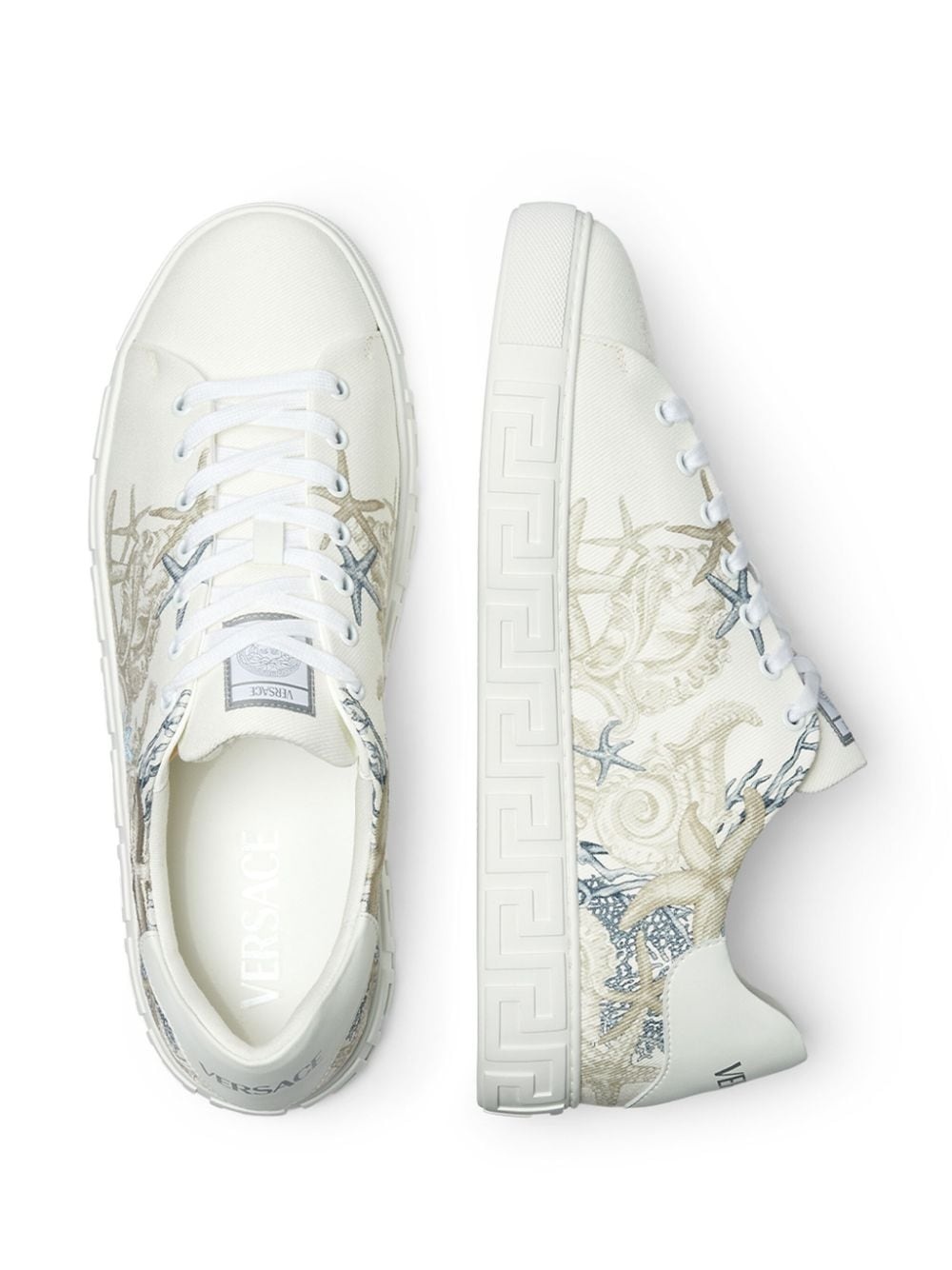 Barocco Sea Greca sneakers - 4