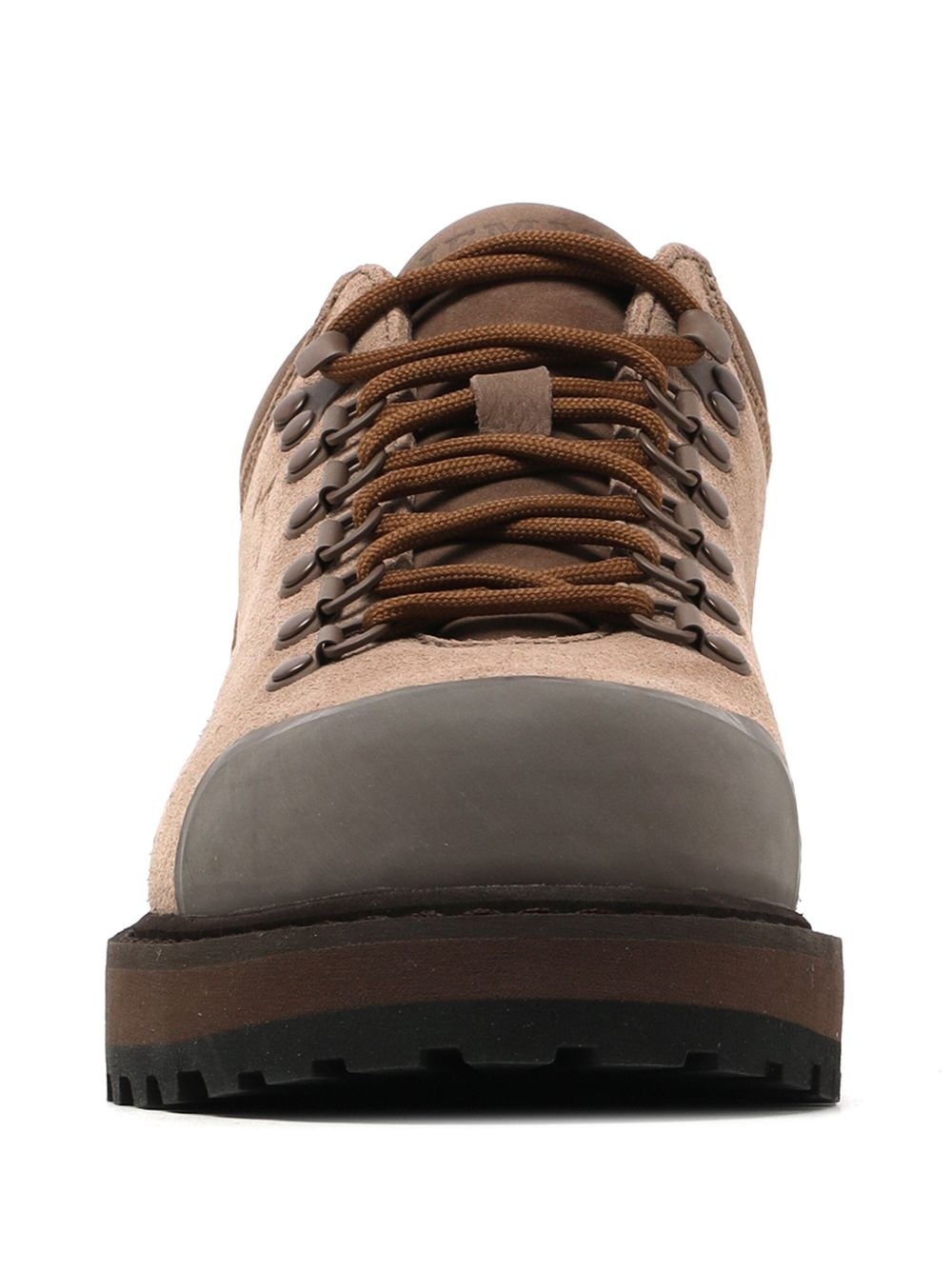 suede lace-up boots - 3