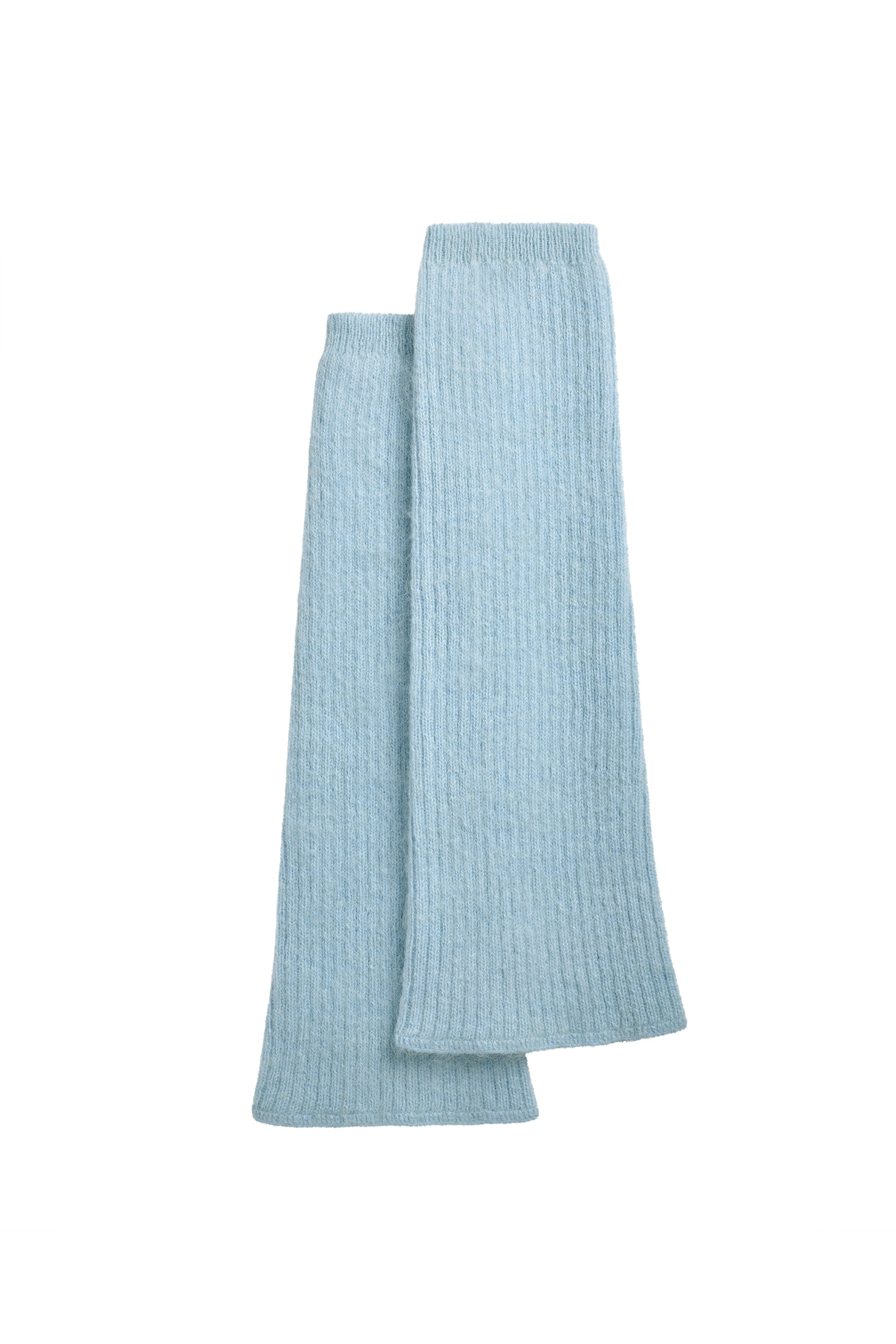 MOHAIR RIB LEG WARMERS - 1