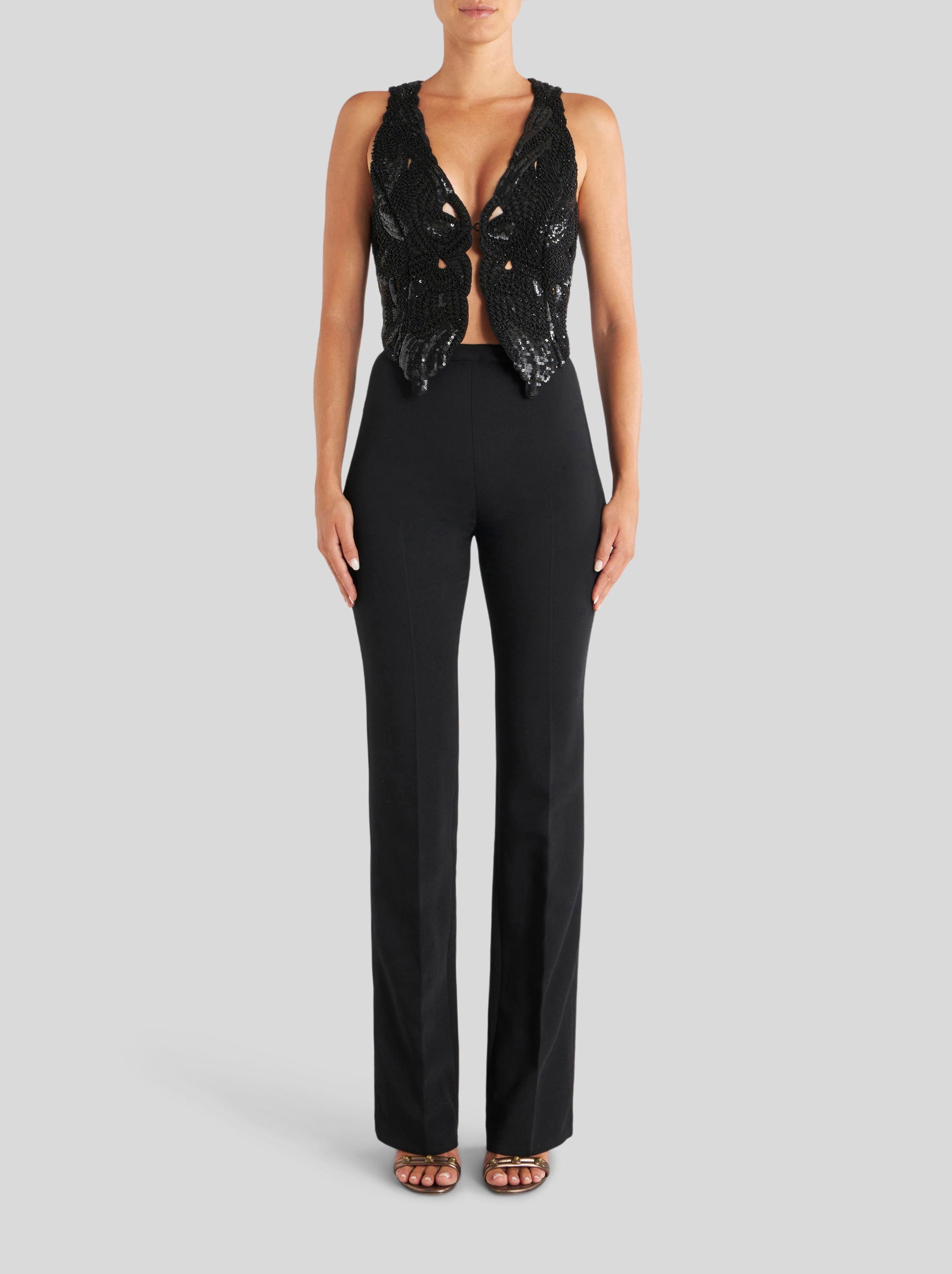 EMBROIDERED BUTTERFLY WAISTCOAT - 3