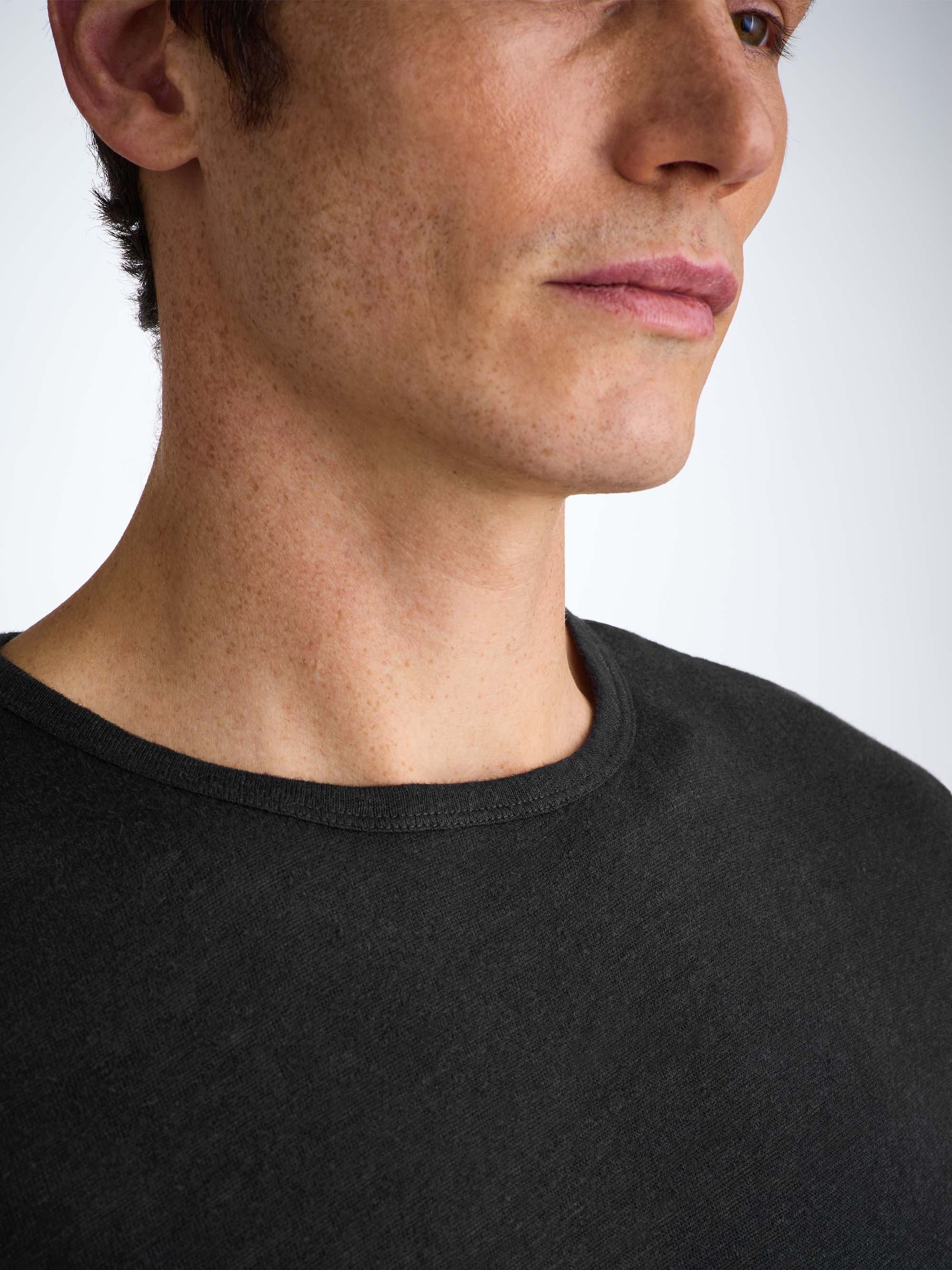 Men's T-Shirt Jordan Linen Black - 6
