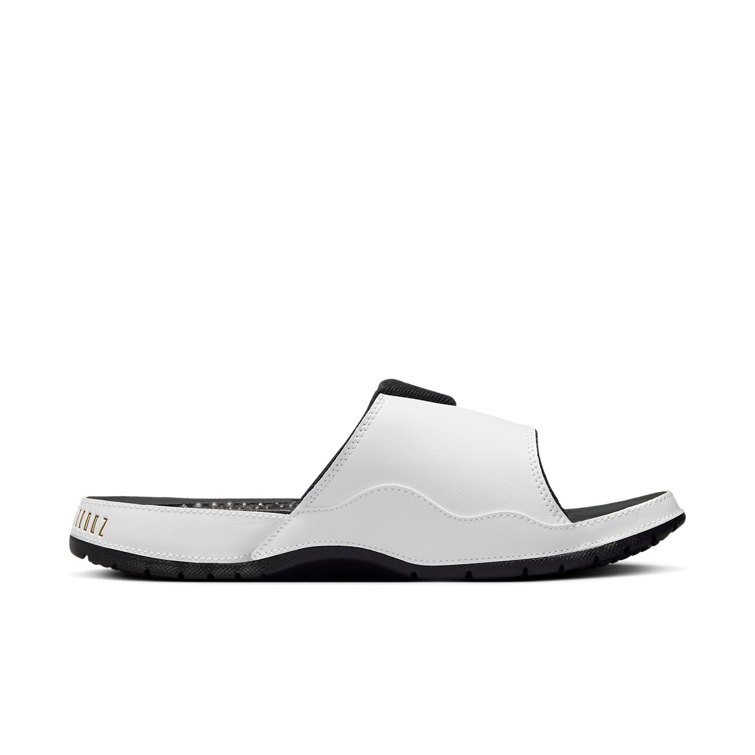 Air Jordan Hydro XI Slides 'White/Black/Metallic Gold' FN2452-170 - 4