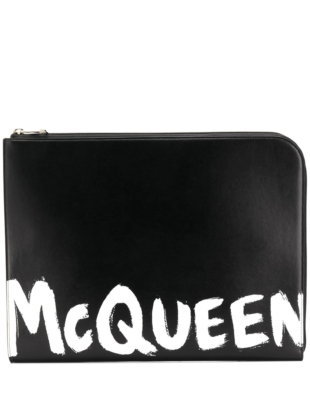 logo printed clutch - 1