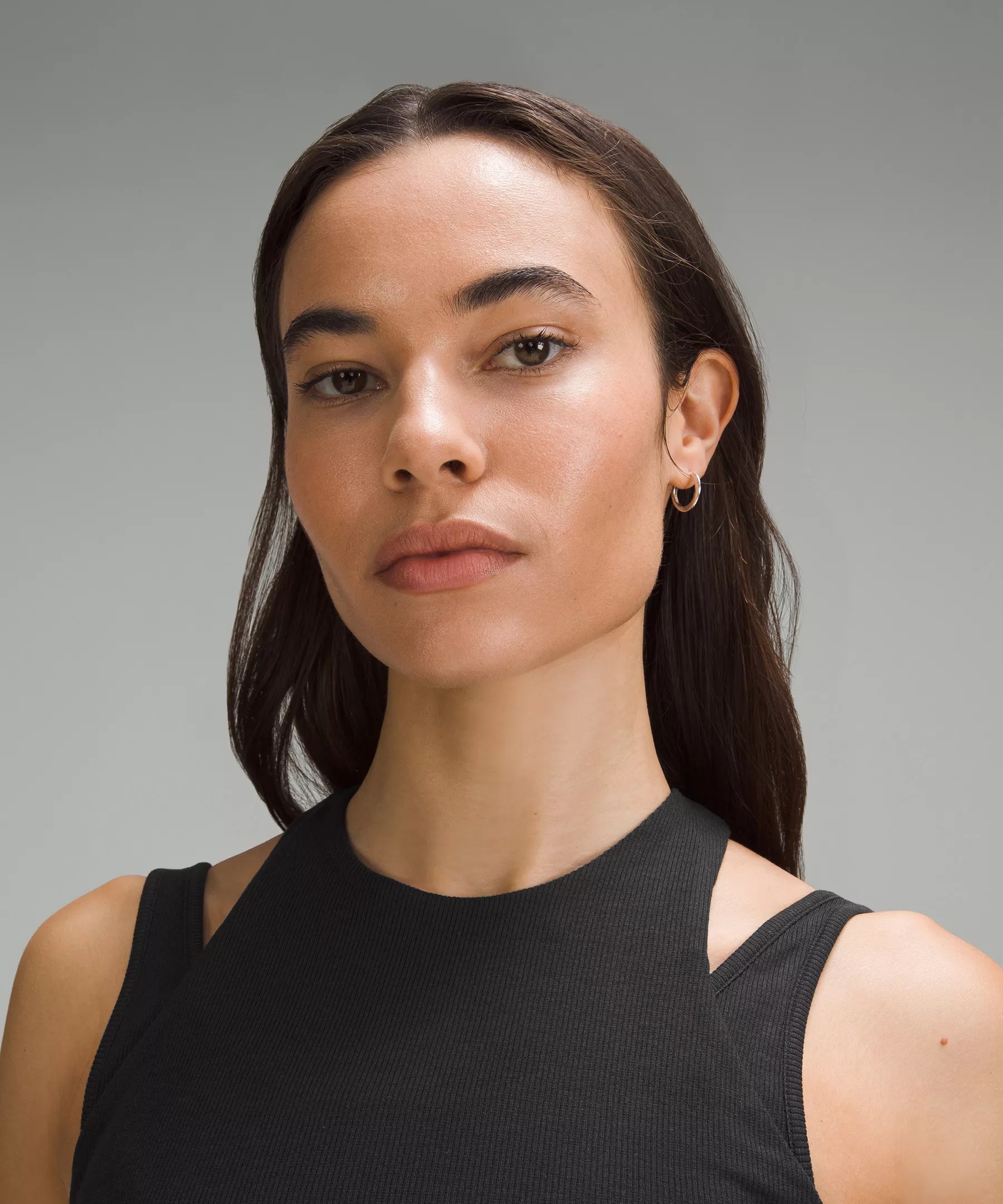 Ribbed Cotton Modal Cut-Out Dress - 3