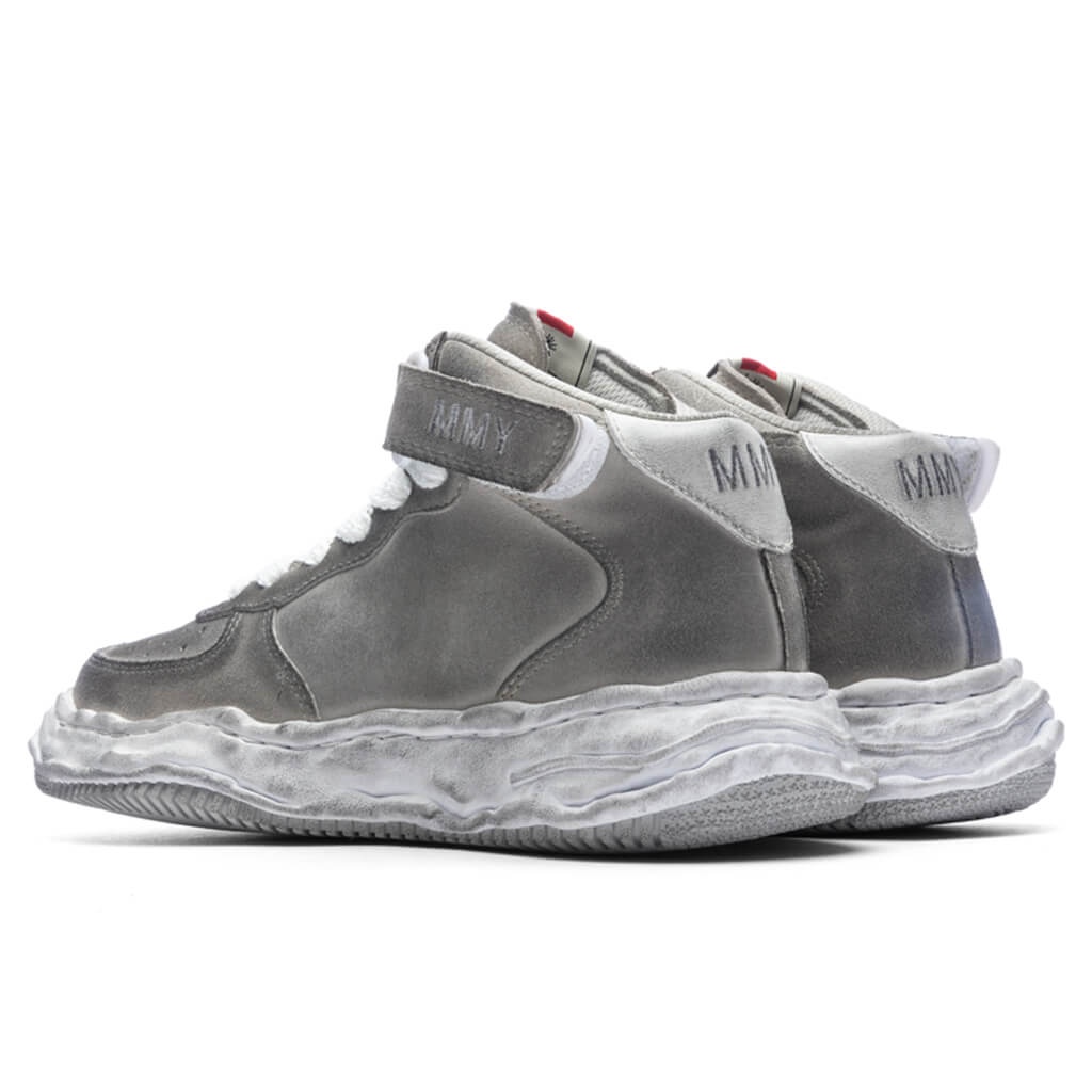 WAYNE BRUSHED SUEDE HIGH - WHITE - 3