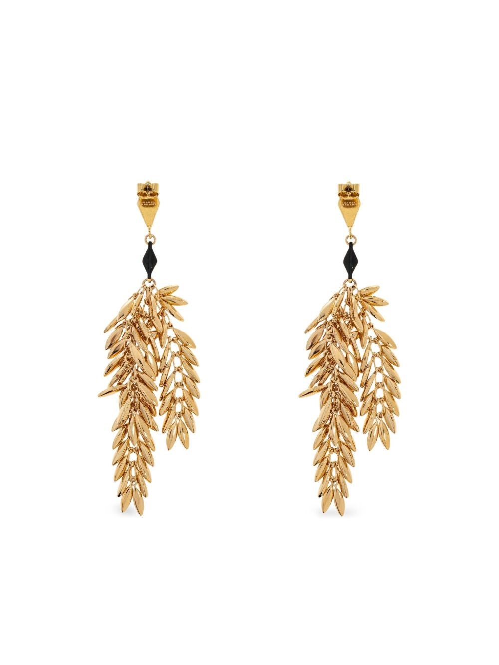 cluster pendant earrings - 4