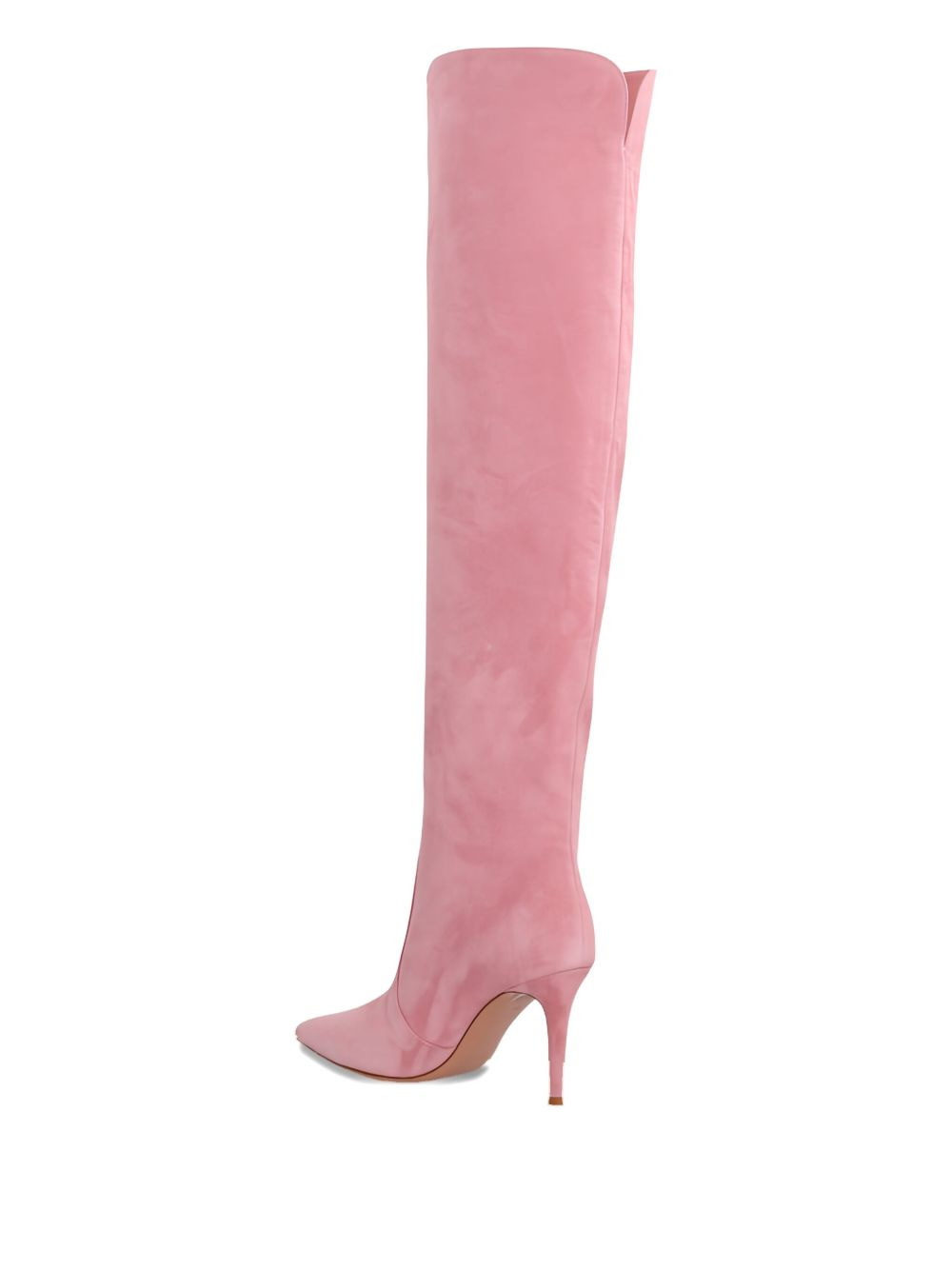 90mm Hansen suede knee-high boots - 3