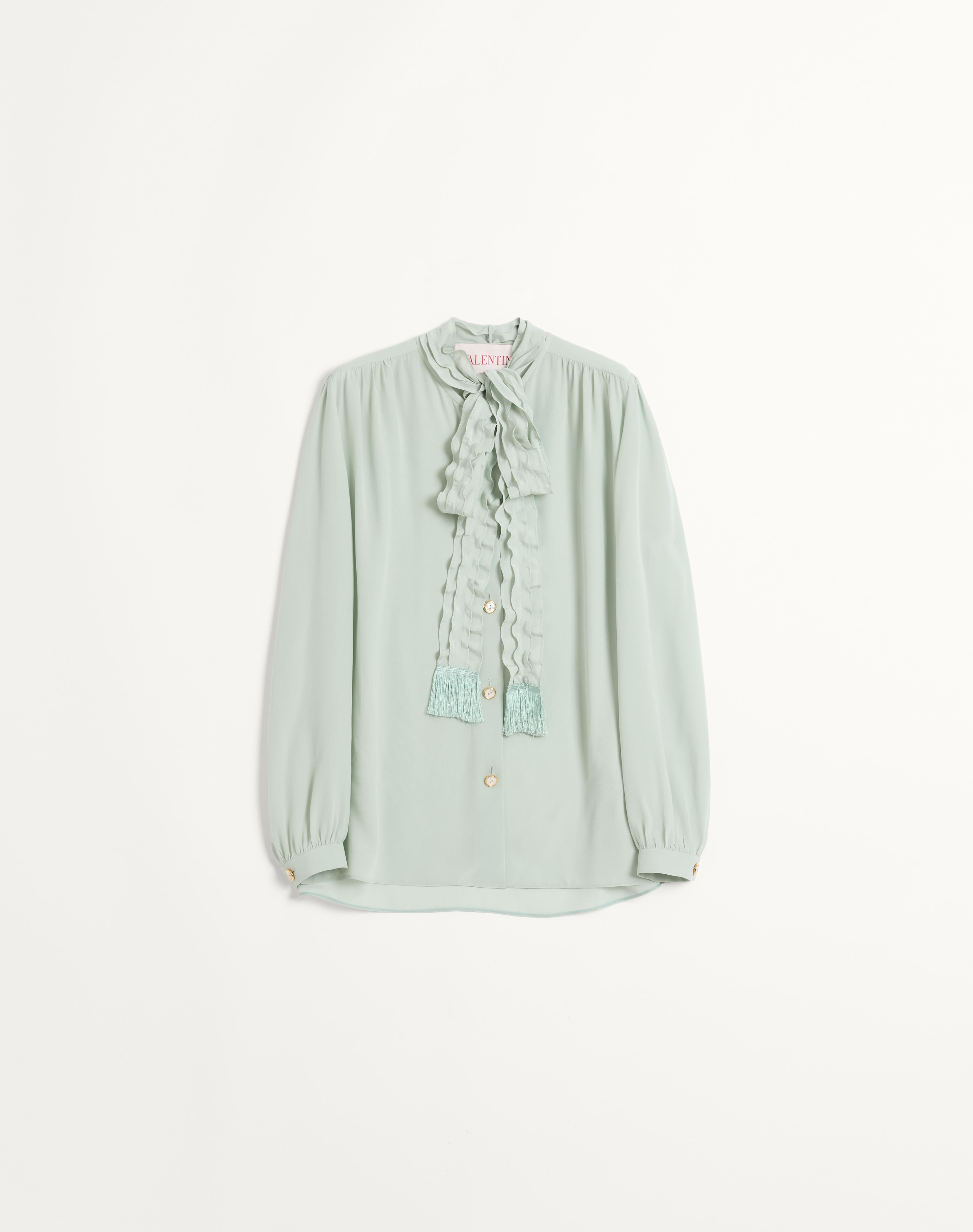 CREPE DE CHINE SHIRT - 1