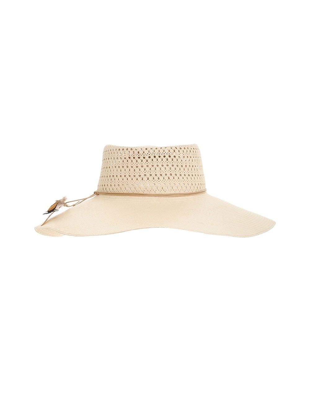 OPEN WEAVE CROWN BOATER - 1