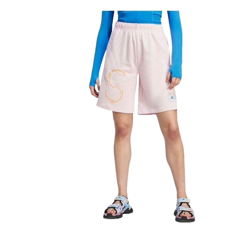 (WMNS) adidas by Stella McCartney Sportswear Shorts 'Pink' HS4247 - 2