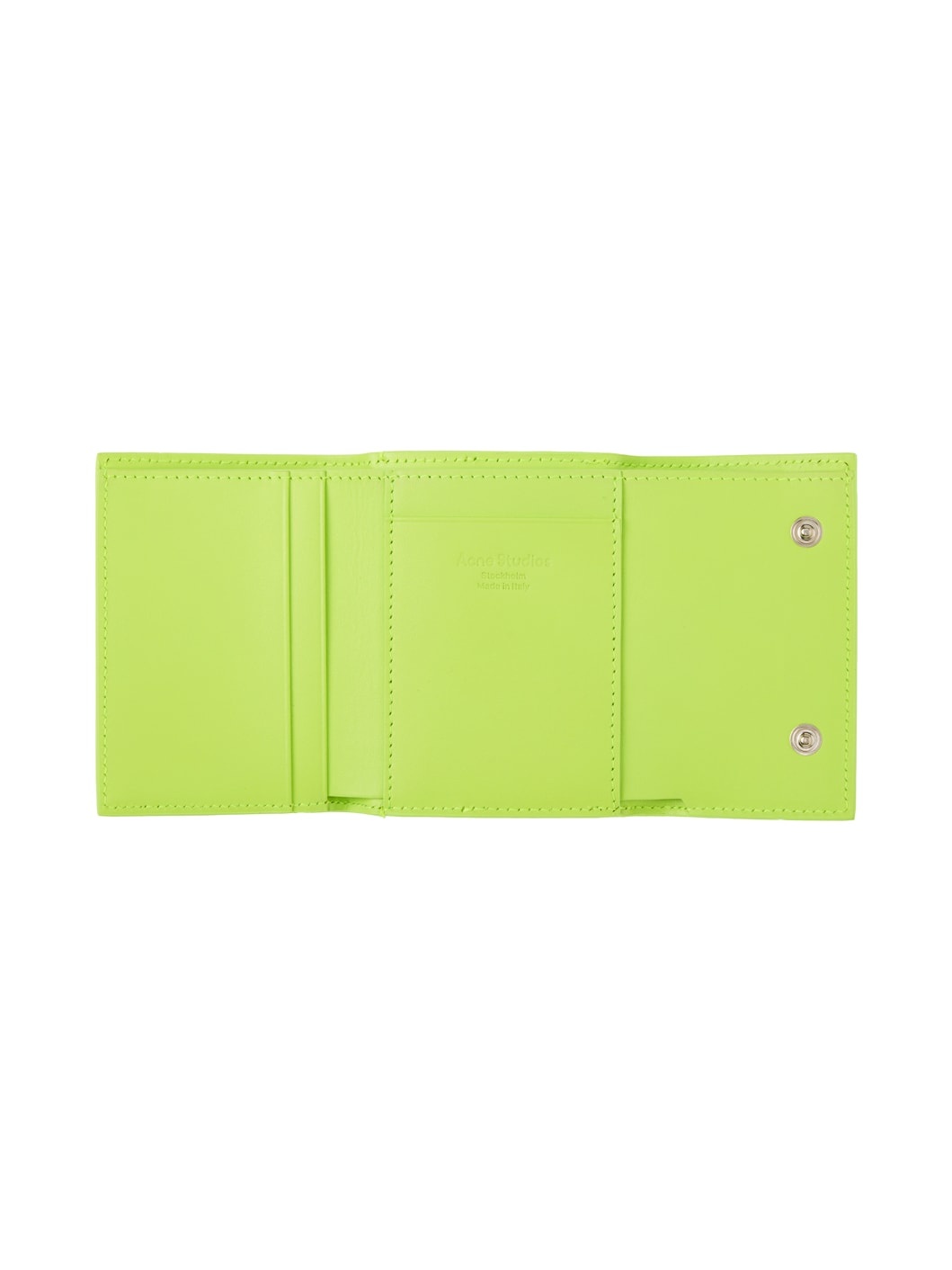Green Folded Wallet - 3