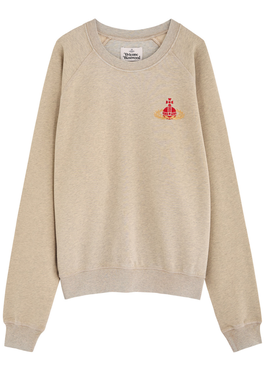 Vivienne Westwood Orb-embroidered Cotton Sweatshirt - 1