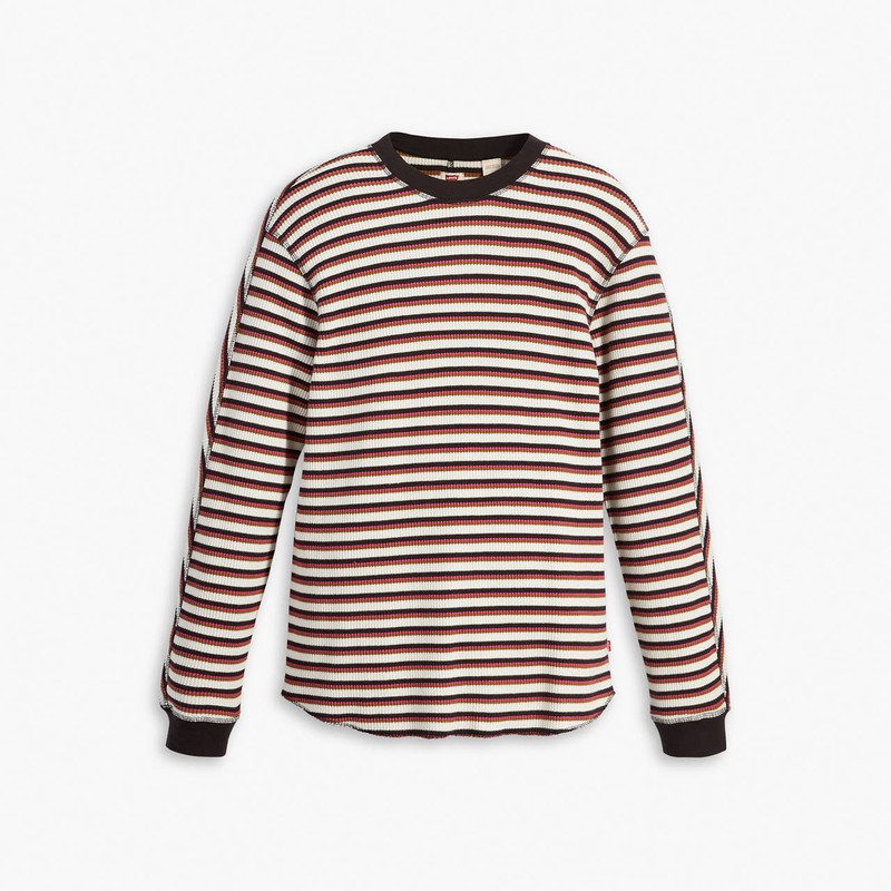 LONG SLEEVE RELAXED FIT THERMAL SHIRT 1