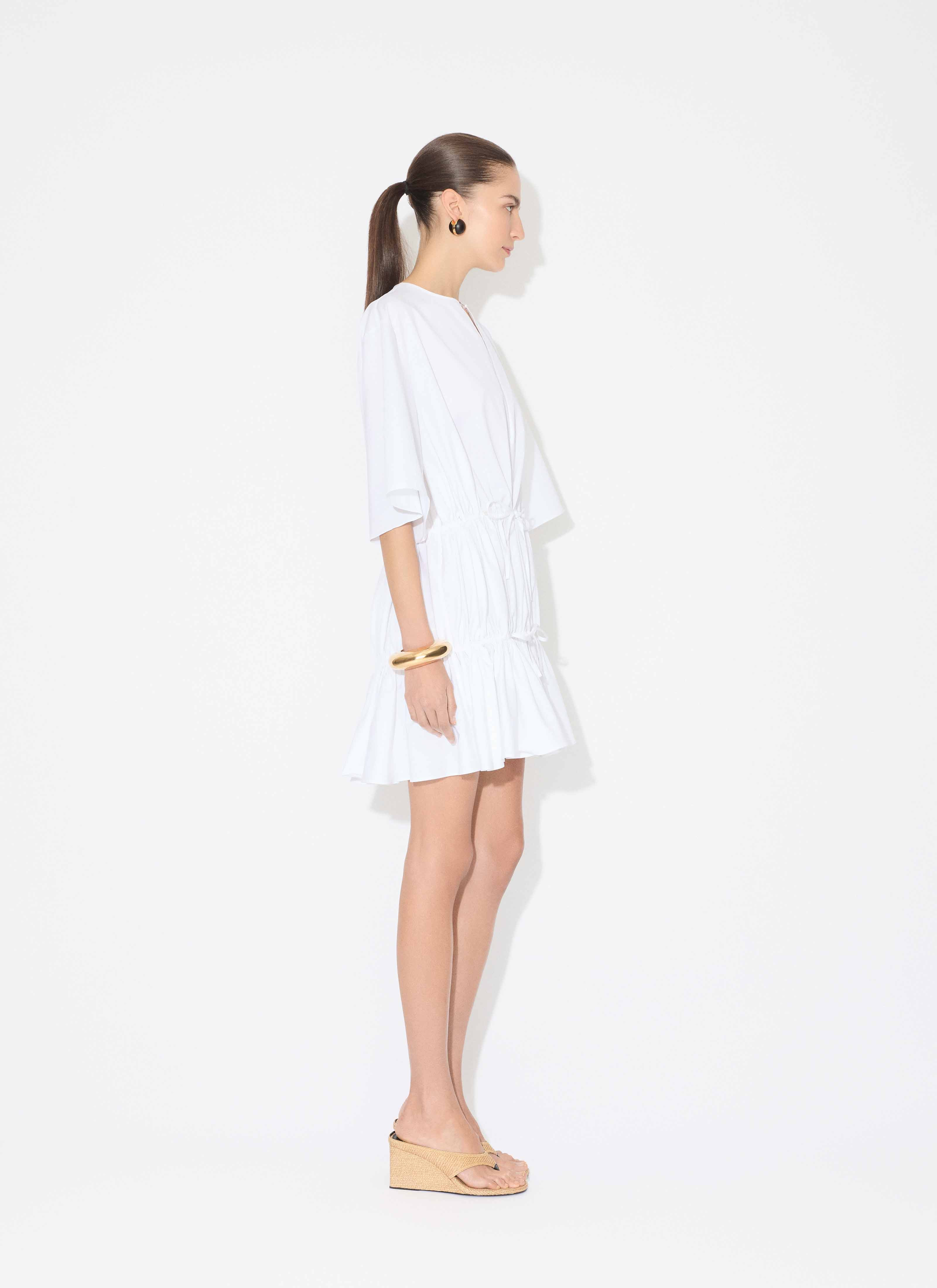 COTTON POPLIN DRESS - 4