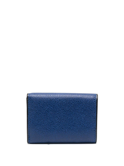 Valextra bi-fold leather wallet outlook